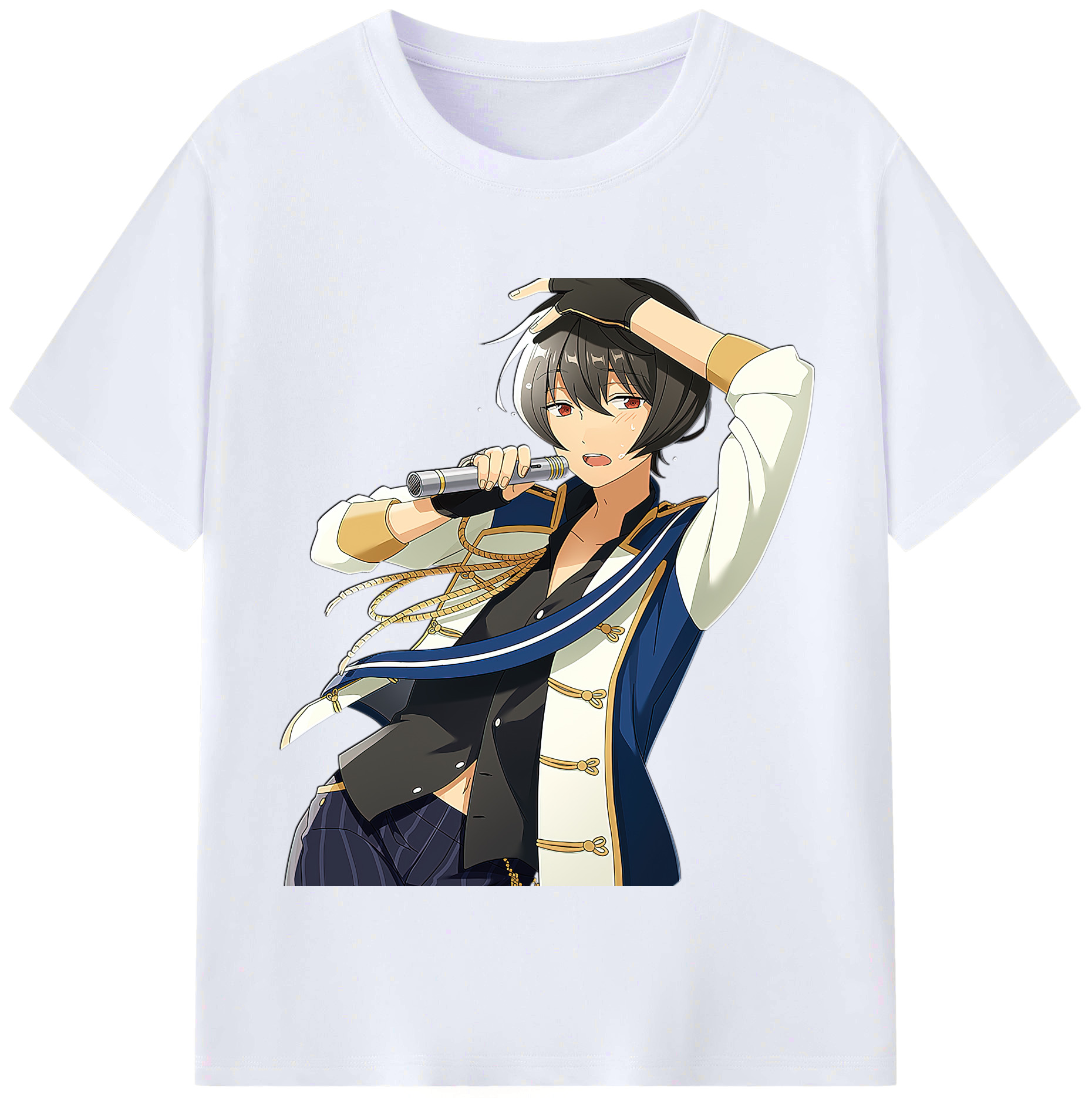 （画像用） あんさんぶるスターズ! Ensemble Stars レディースカジュアルプリントTシャツ（綿100％）
