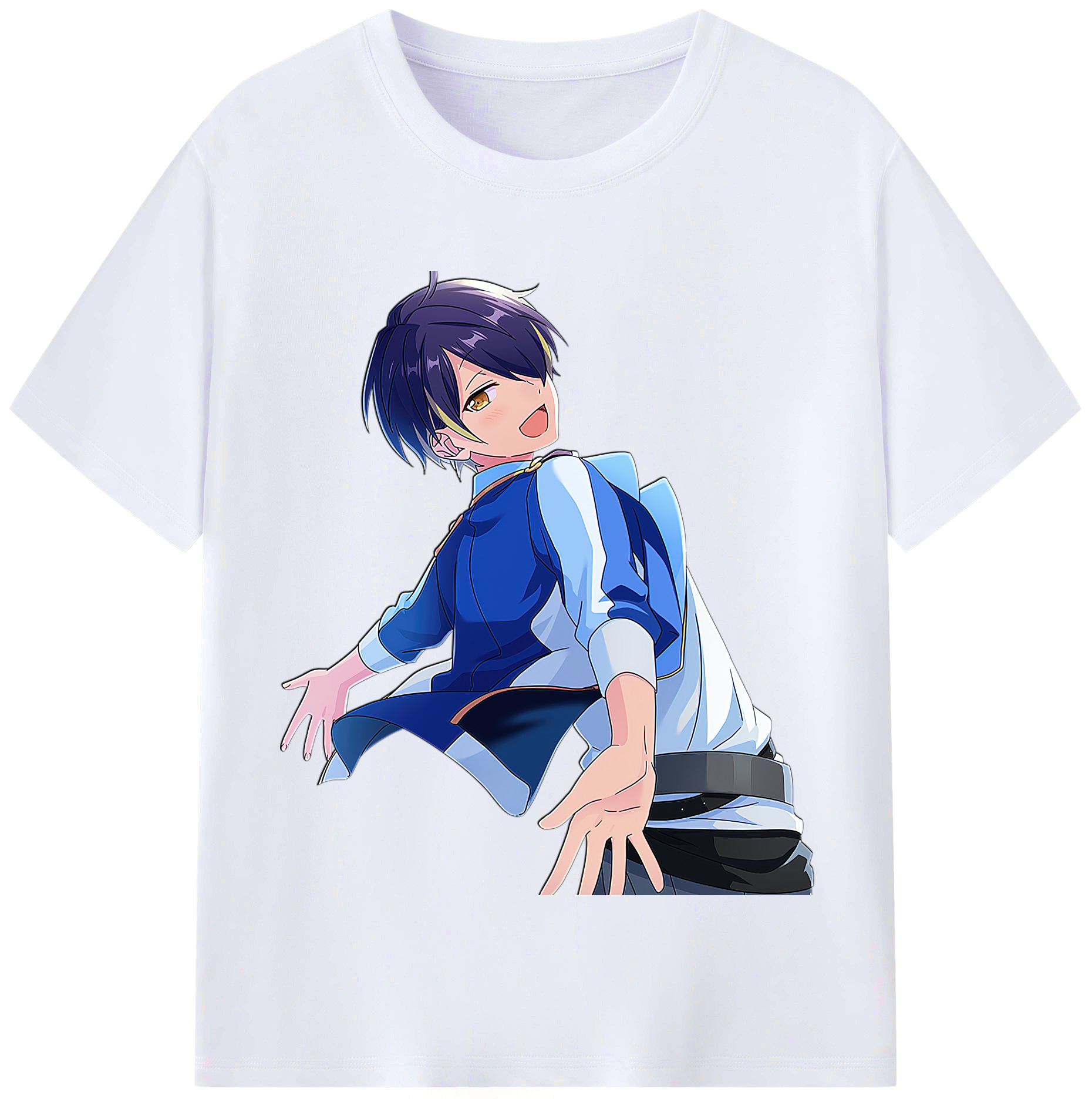 （画像用） あんさんぶるスターズ! Ensemble Stars レディースカジュアルプリントTシャツ（綿100％）