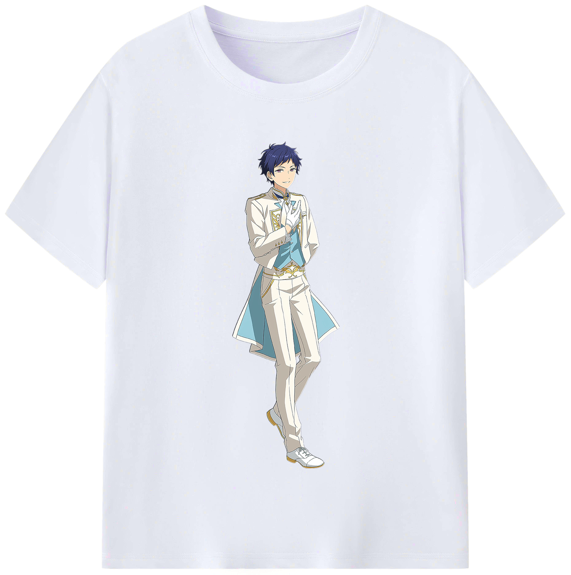 （画像用） あんさんぶるスターズ! Ensemble Stars レディースカジュアルプリントTシャツ（綿100％）