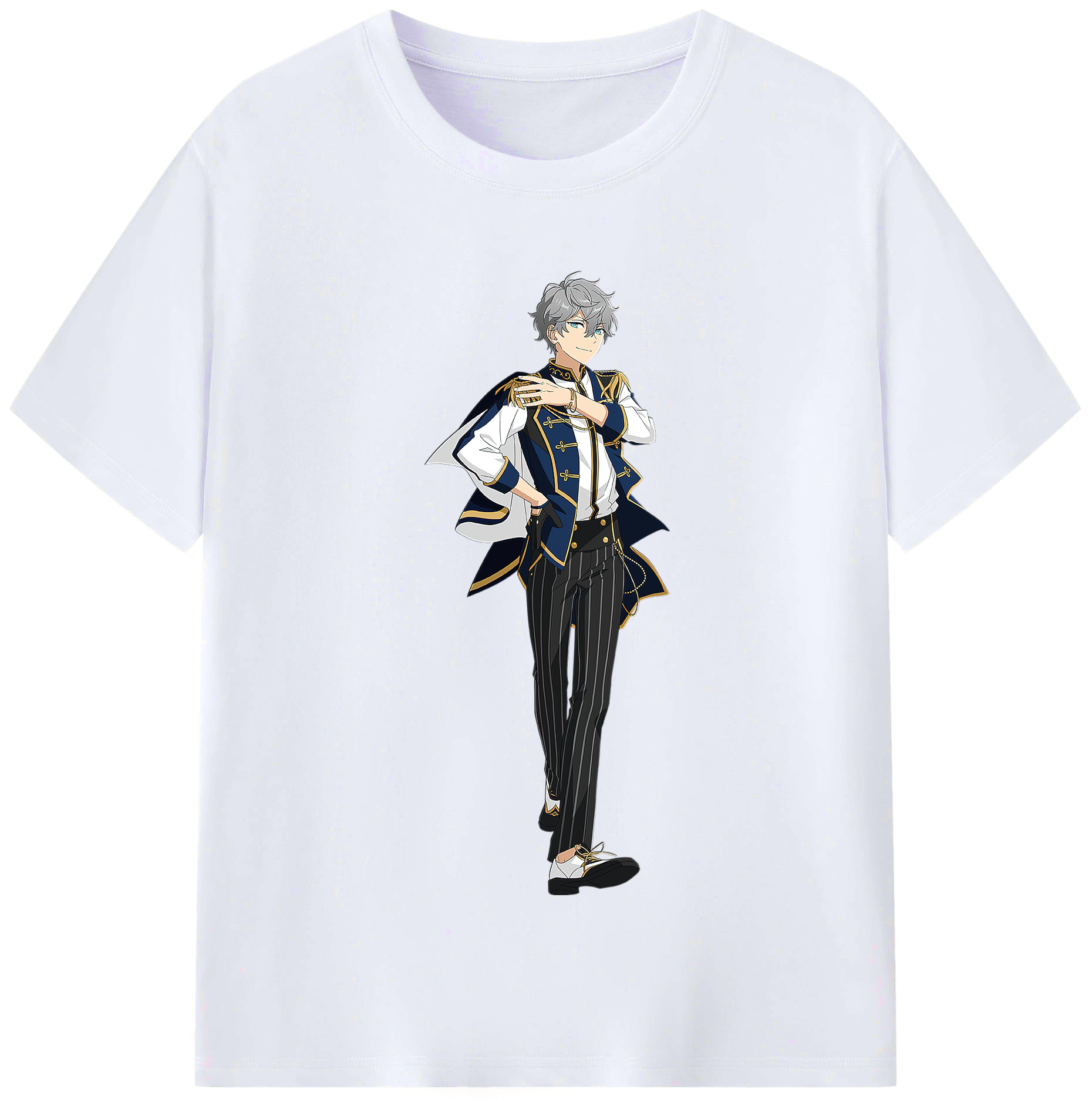 （画像用） あんさんぶるスターズ! Ensemble Stars レディースカジュアルプリントTシャツ（綿100％）
