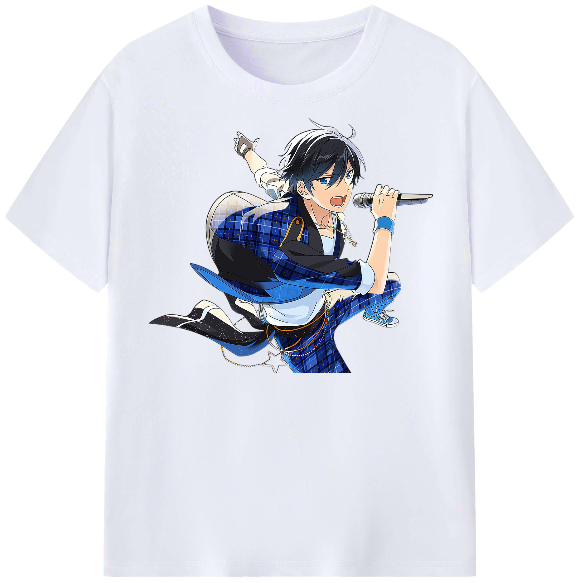 （画像用） あんさんぶるスターズ! Ensemble Stars レディースカジュアルプリントTシャツ（綿100％）