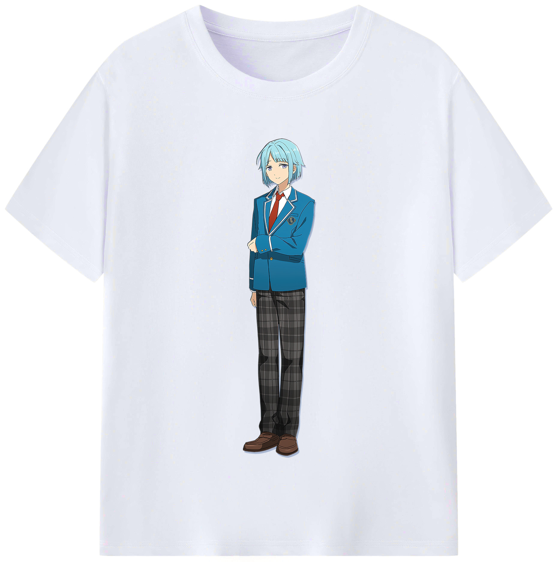 （画像用） あんさんぶるスターズ! Ensemble Stars レディースカジュアルプリントTシャツ（綿100％）