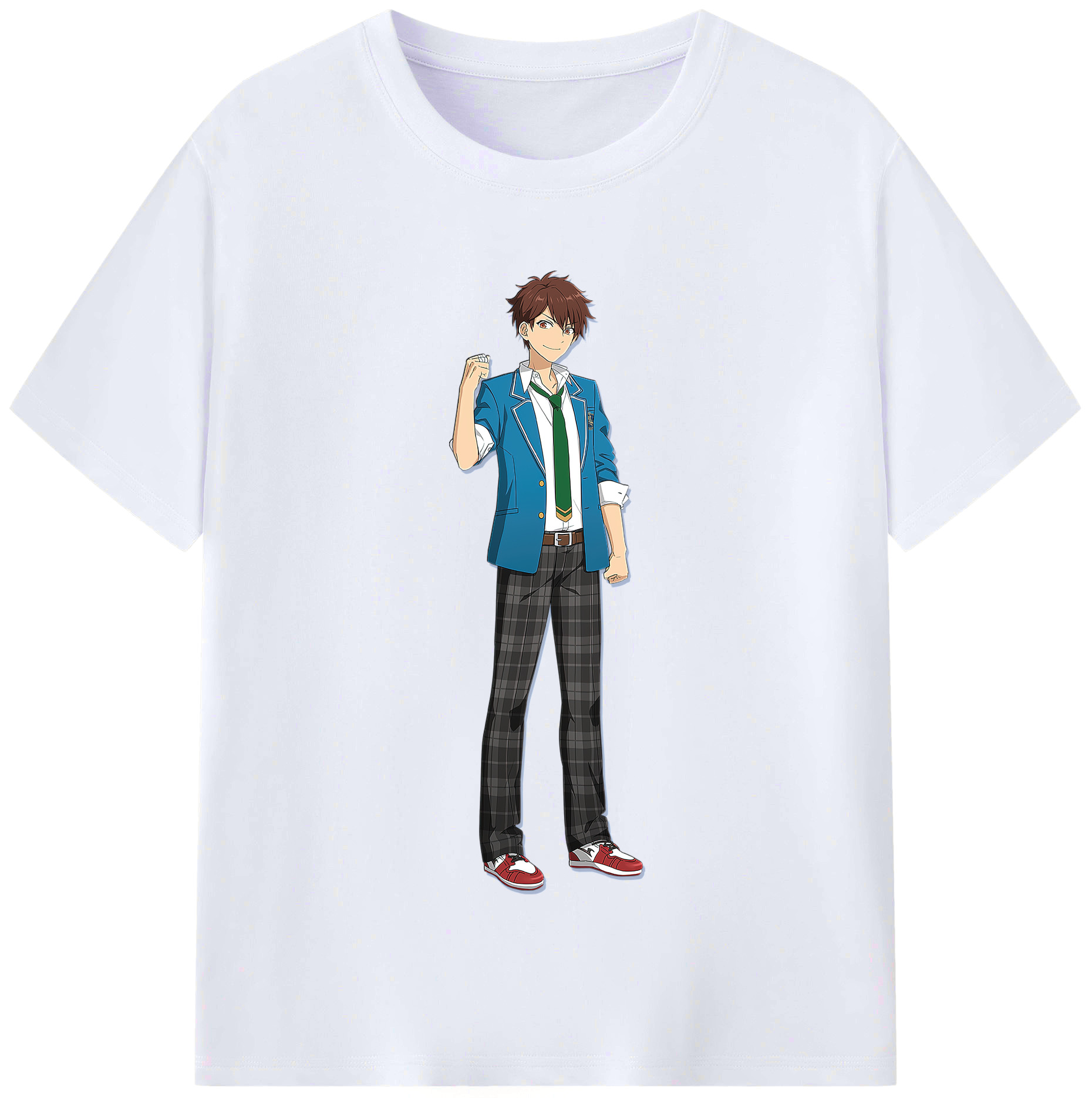 （画像用） あんさんぶるスターズ! Ensemble Stars レディースカジュアルプリントTシャツ（綿100％）