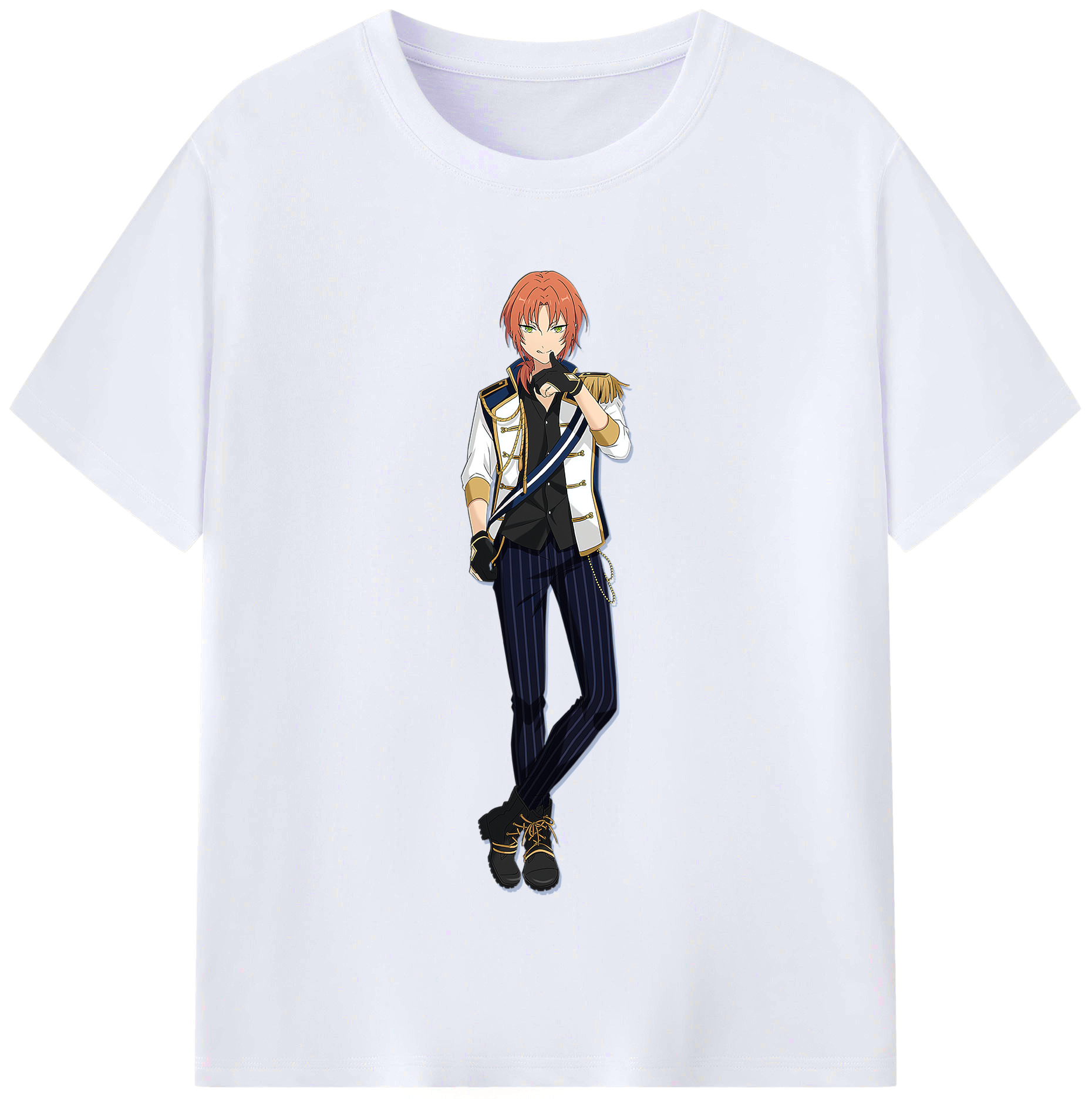 （画像用） あんさんぶるスターズ! Ensemble Stars レディースカジュアルプリントTシャツ（綿100％）
