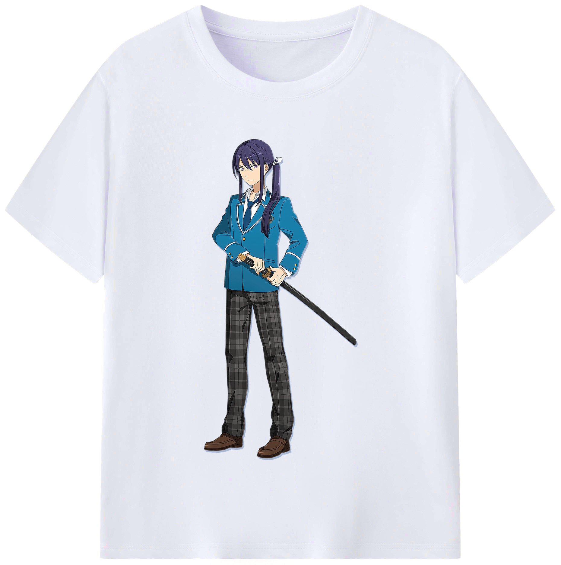 （画像用） あんさんぶるスターズ! Ensemble Stars レディースカジュアルプリントTシャツ（綿100％）