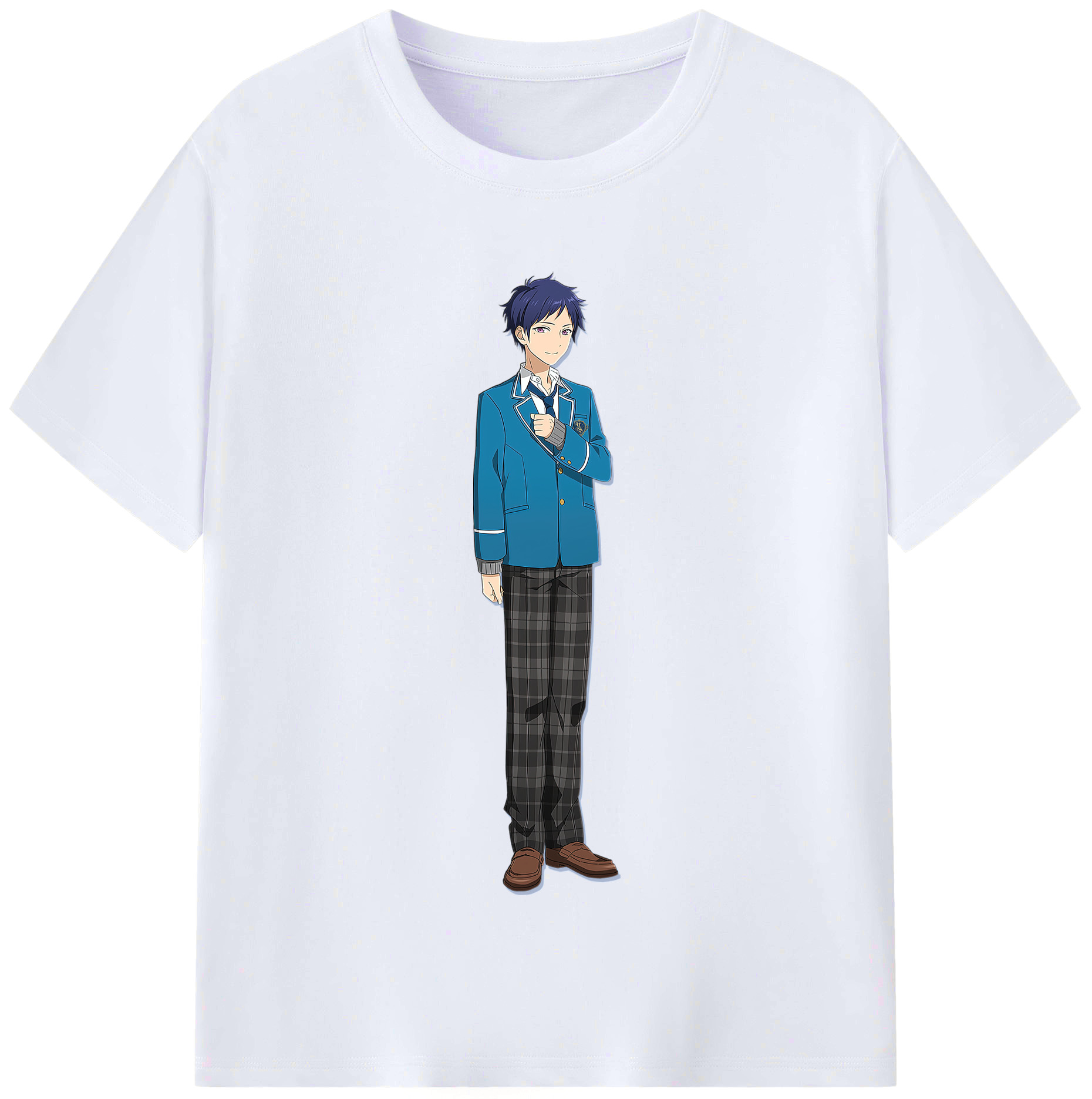 （画像用） あんさんぶるスターズ! Ensemble Stars レディースカジュアルプリントTシャツ（綿100％）