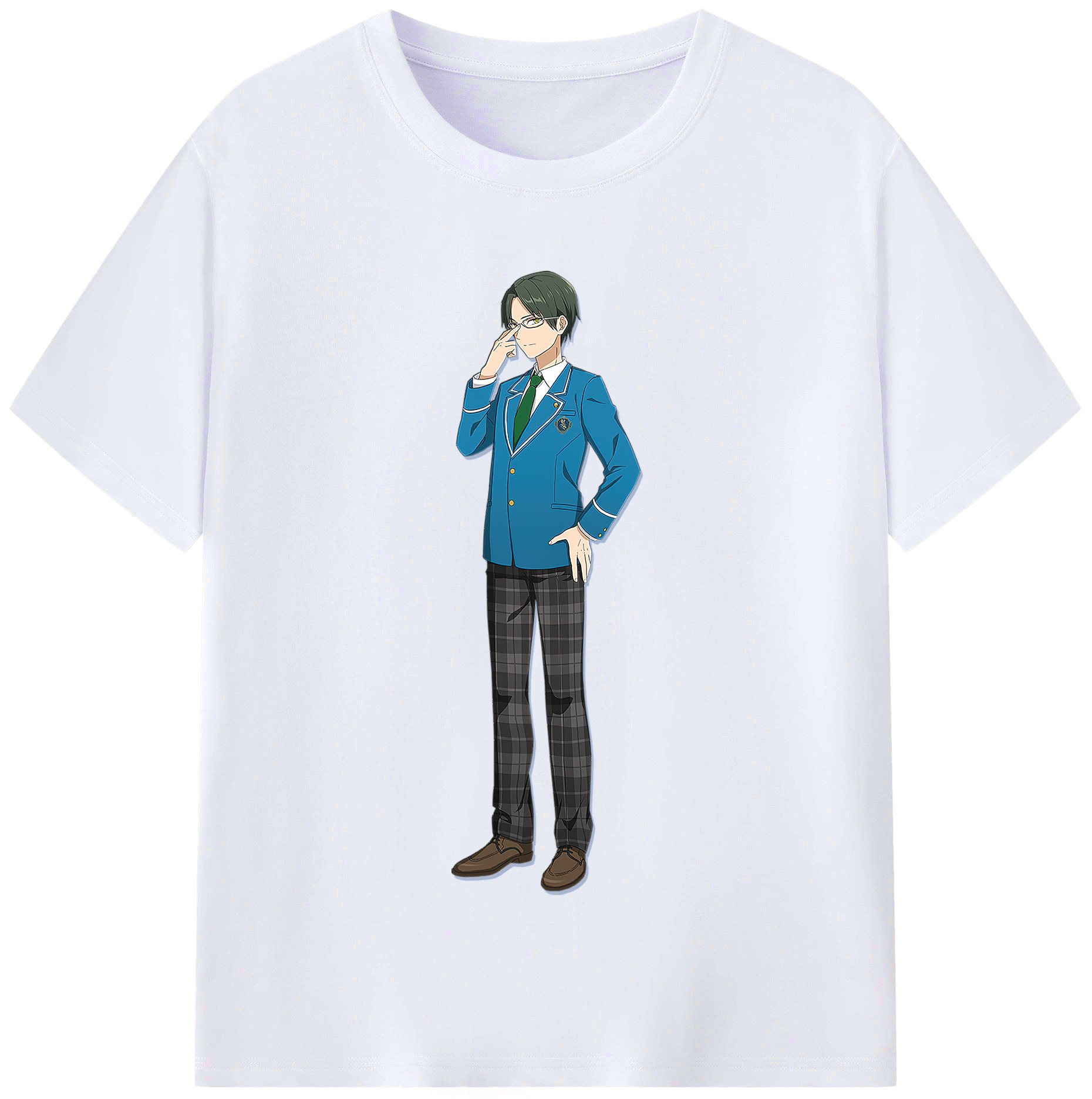 （画像用） あんさんぶるスターズ! Ensemble Stars レディースカジュアルプリントTシャツ（綿100％）