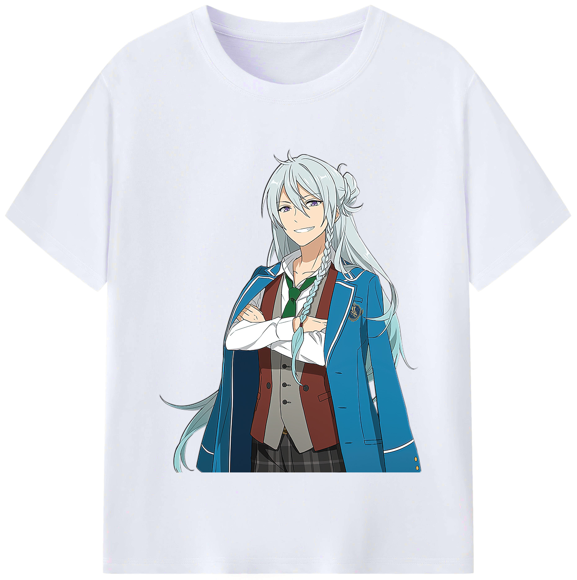 （画像用） あんさんぶるスターズ! Ensemble Stars レディースカジュアルプリントTシャツ（綿100％）