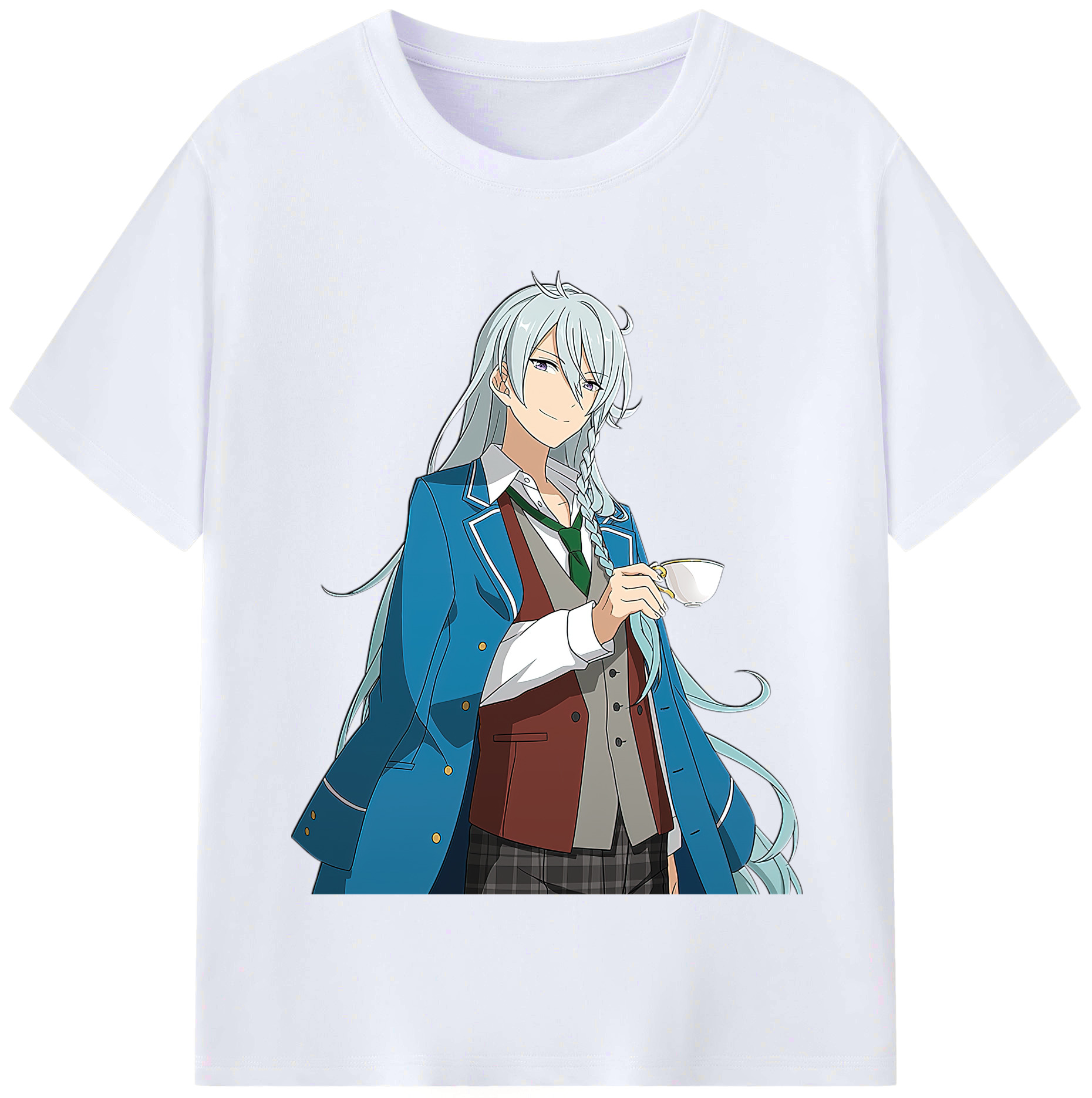 （画像用） あんさんぶるスターズ! Ensemble Stars レディースカジュアルプリントTシャツ（綿100％）