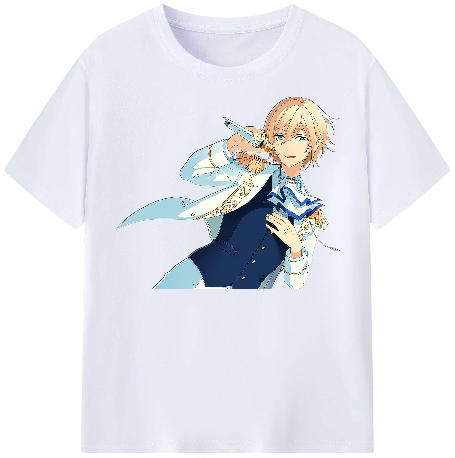 （画像用） あんさんぶるスターズ! Ensemble Stars レディースカジュアルプリントTシャツ（綿100％）