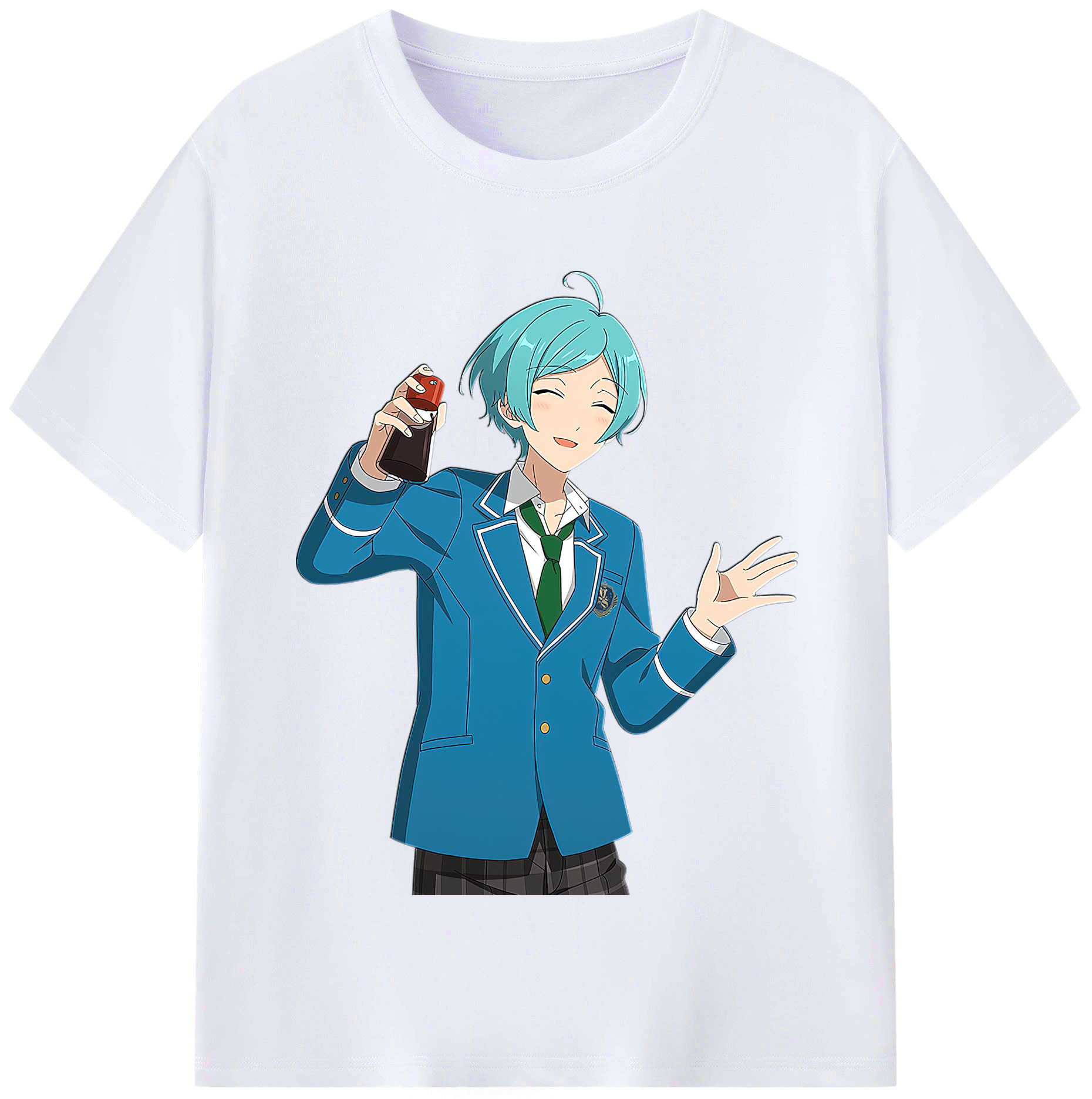 （画像用） あんさんぶるスターズ! Ensemble Stars レディースカジュアルプリントTシャツ（綿100％）