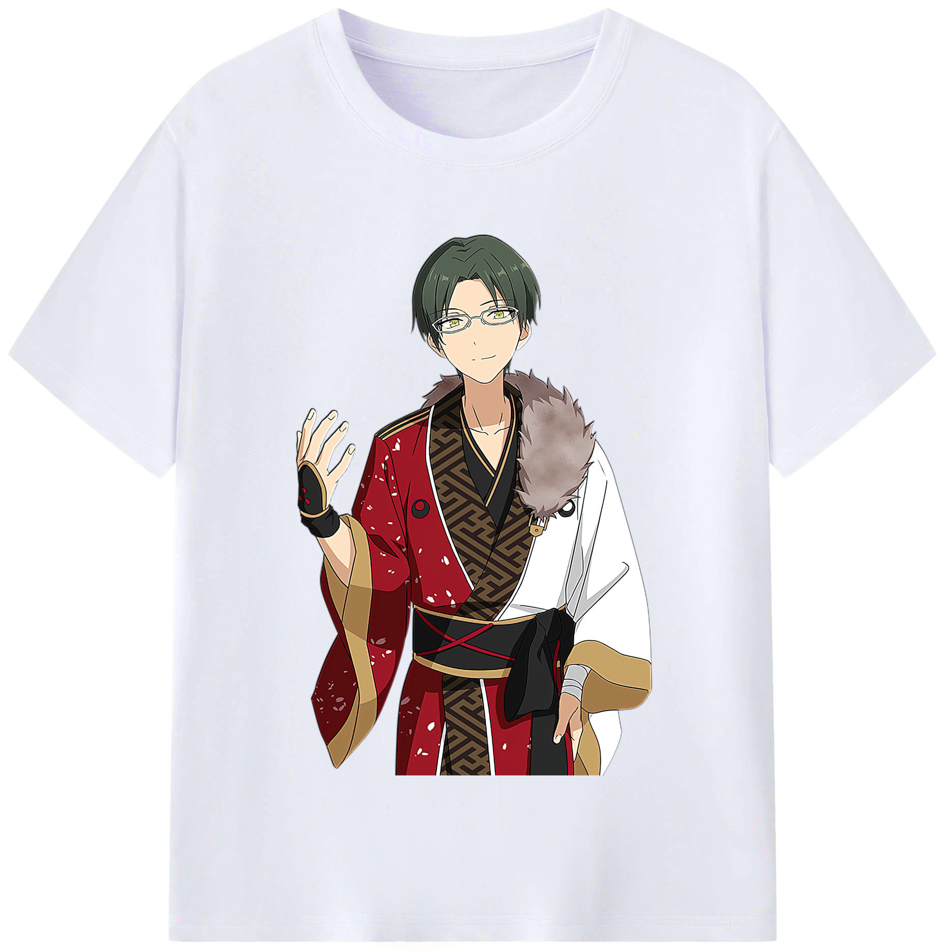 （画像用） あんさんぶるスターズ! Ensemble Stars レディースカジュアルプリントTシャツ（綿100％）