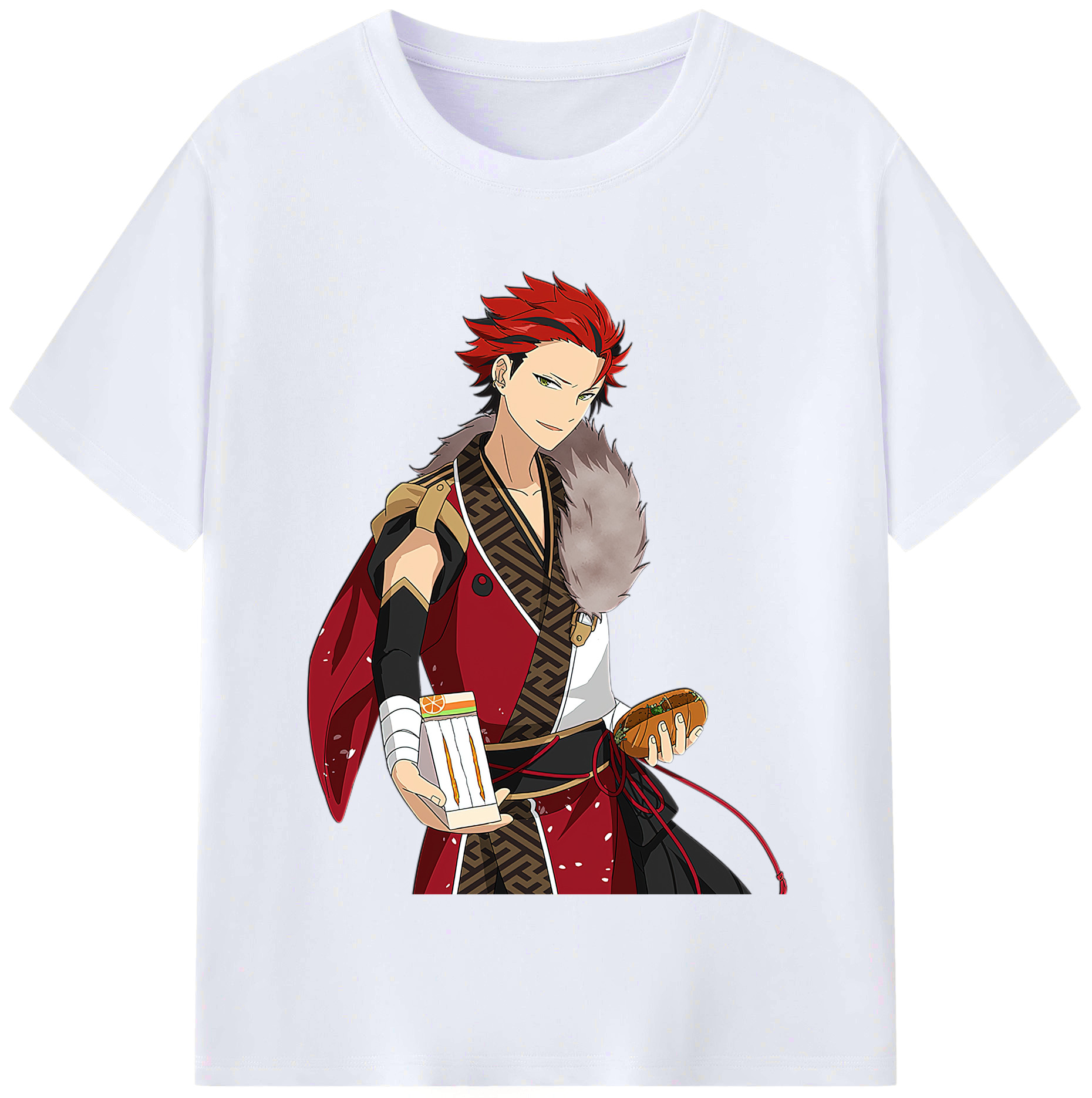（画像用） あんさんぶるスターズ! Ensemble Stars レディースカジュアルプリントTシャツ（綿100％）
