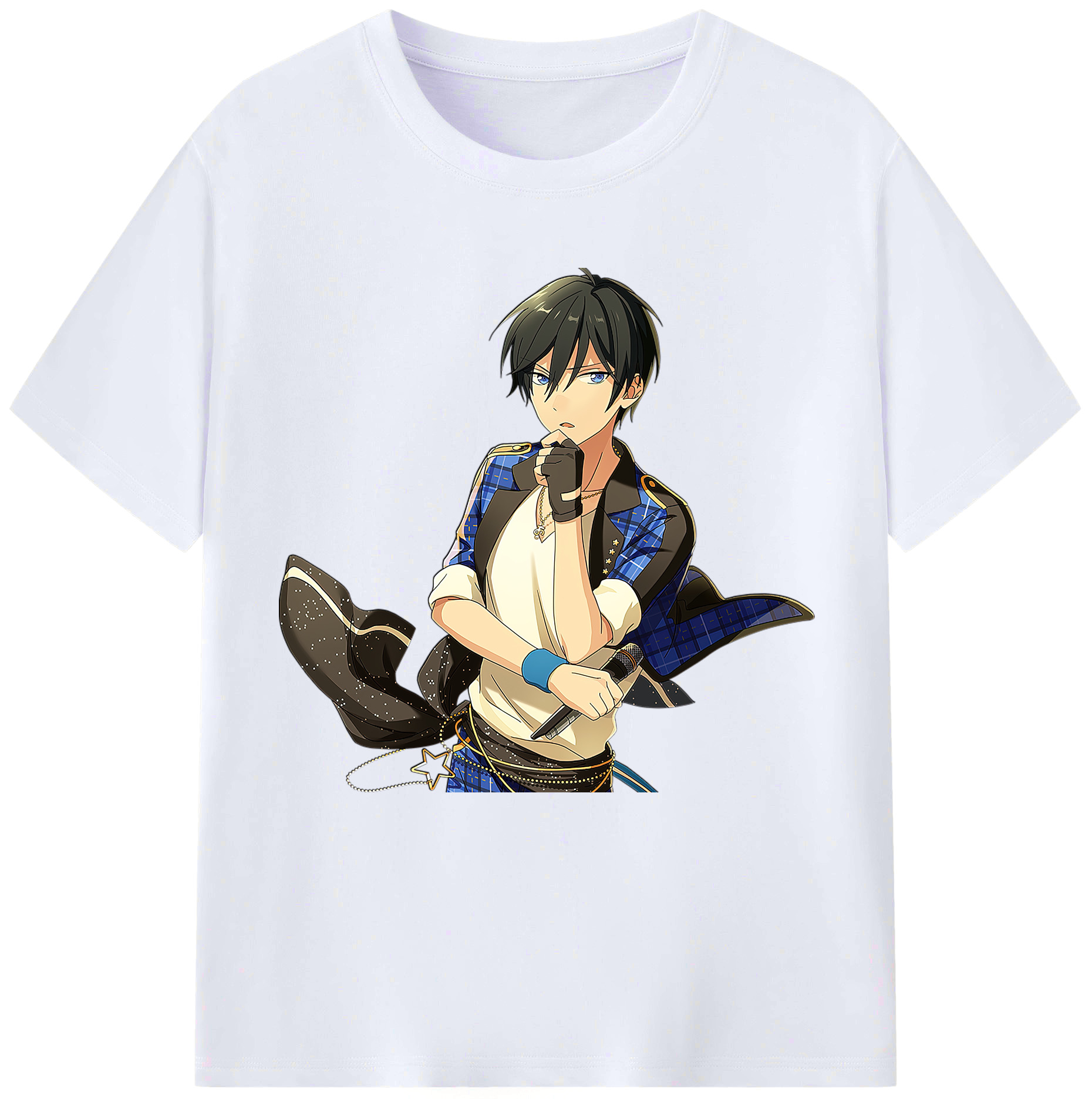 （画像用） あんさんぶるスターズ! Ensemble Stars レディースカジュアルプリントTシャツ（綿100％）