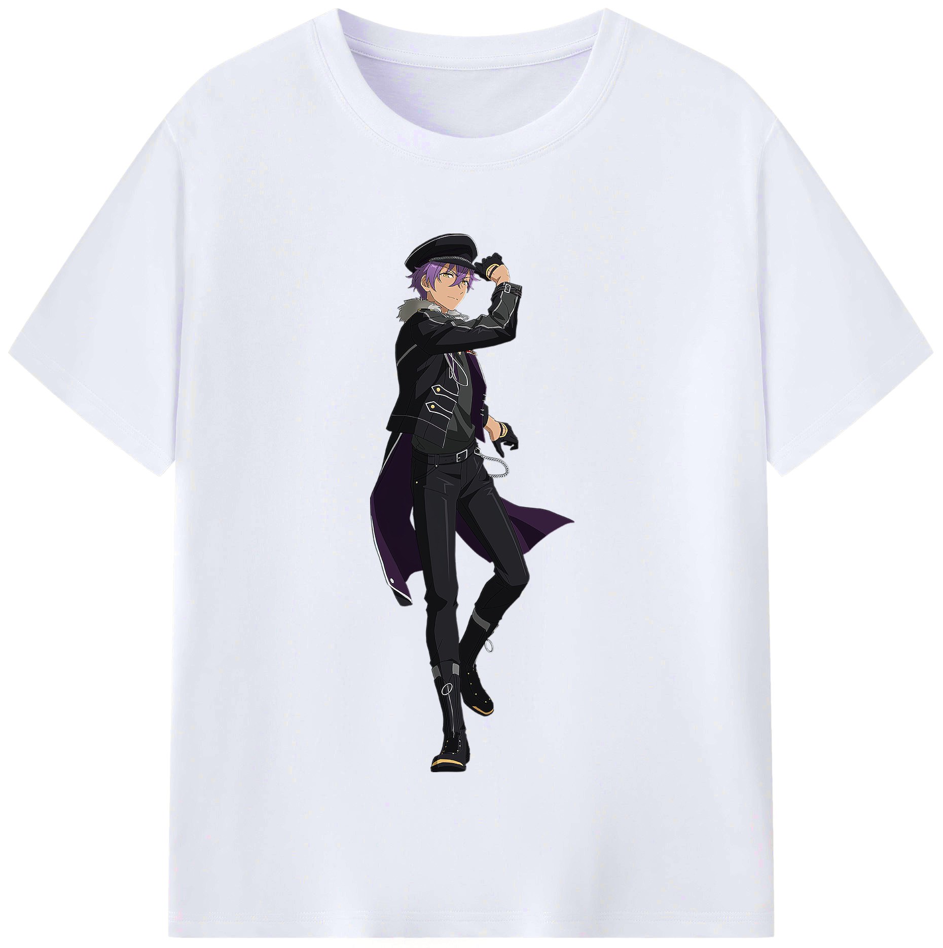 （画像用） あんさんぶるスターズ! Ensemble Stars レディースカジュアルプリントTシャツ（綿100％）