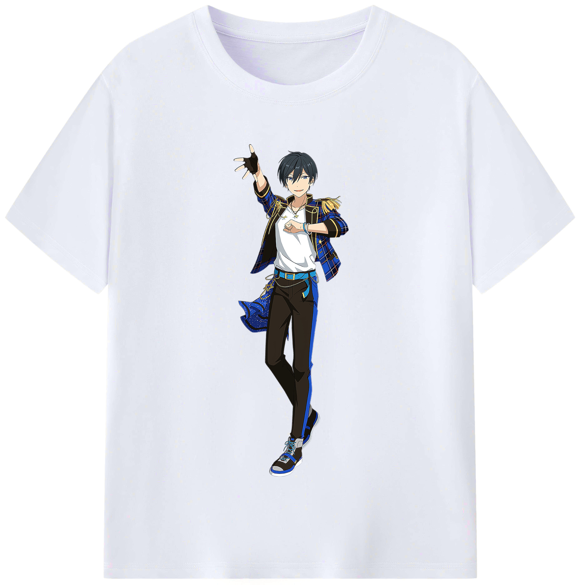 （画像用） あんさんぶるスターズ! Ensemble Stars レディースカジュアルプリントTシャツ（綿100％）
