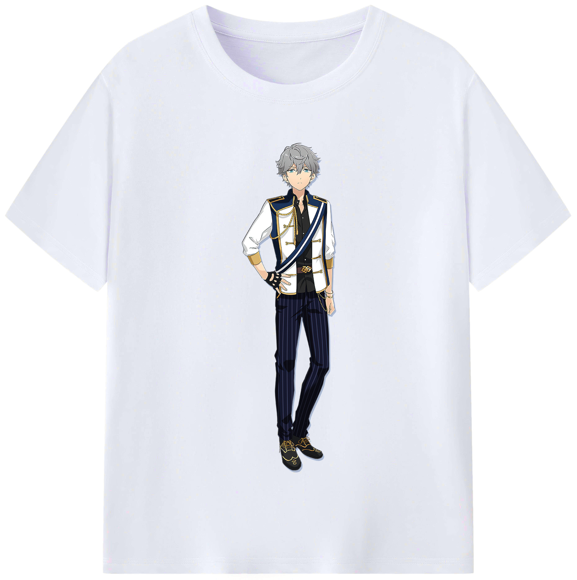 （画像用） あんさんぶるスターズ! Ensemble Stars レディースカジュアルプリントTシャツ（綿100％）