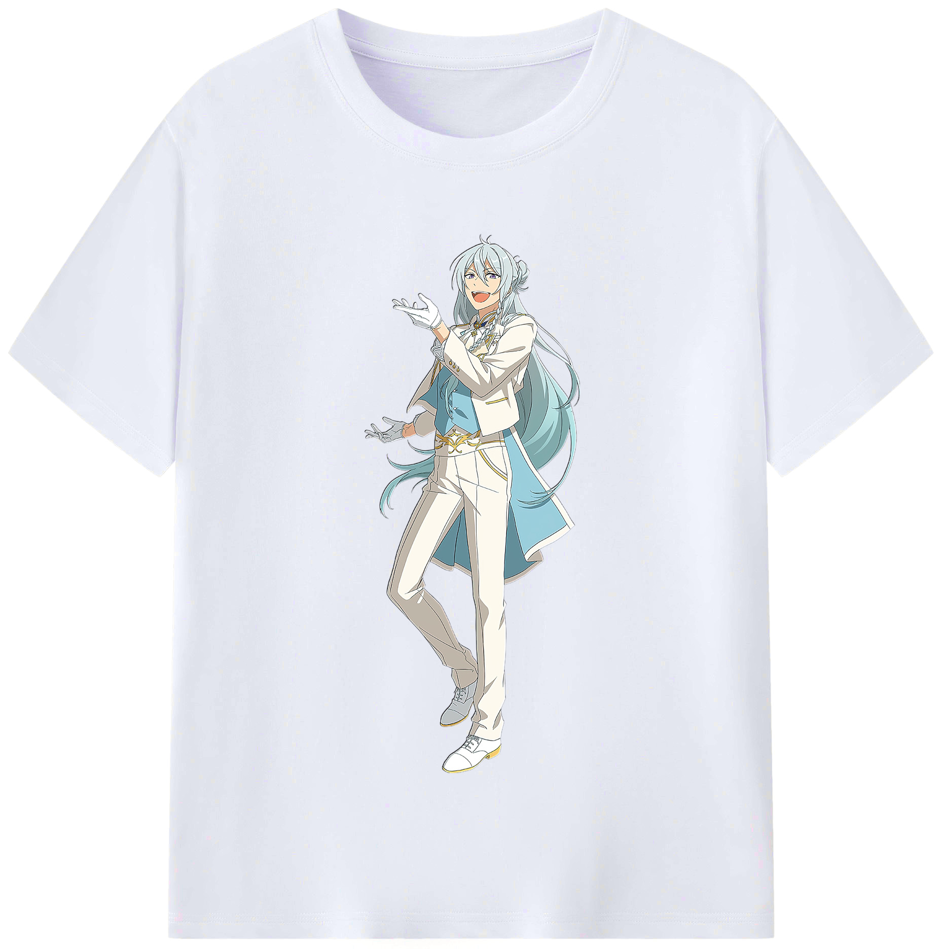 （画像用） あんさんぶるスターズ! Ensemble Stars レディースカジュアルプリントTシャツ（綿100％）