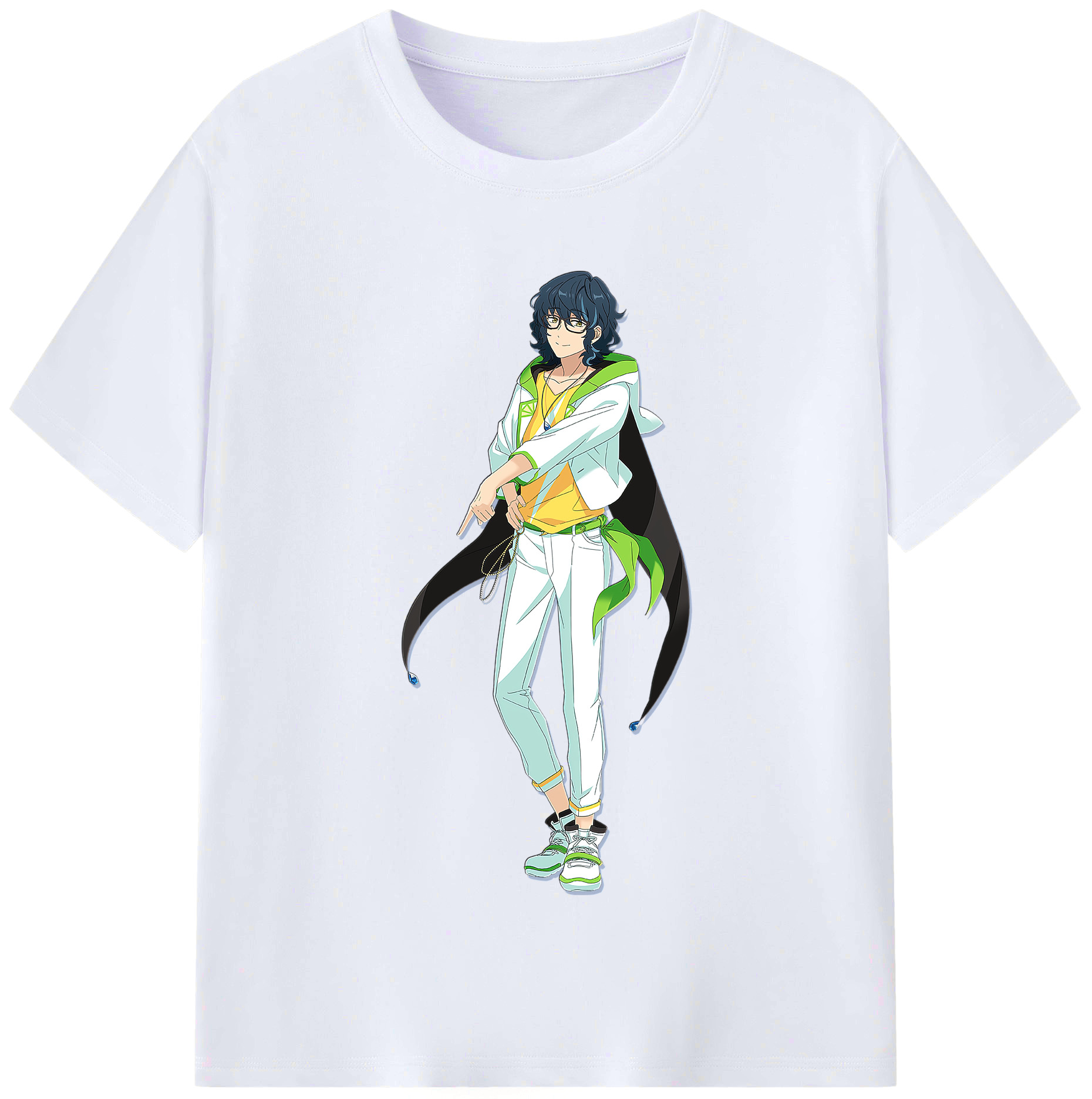 （画像用） あんさんぶるスターズ! Ensemble Stars レディースカジュアルプリントTシャツ（綿100％）