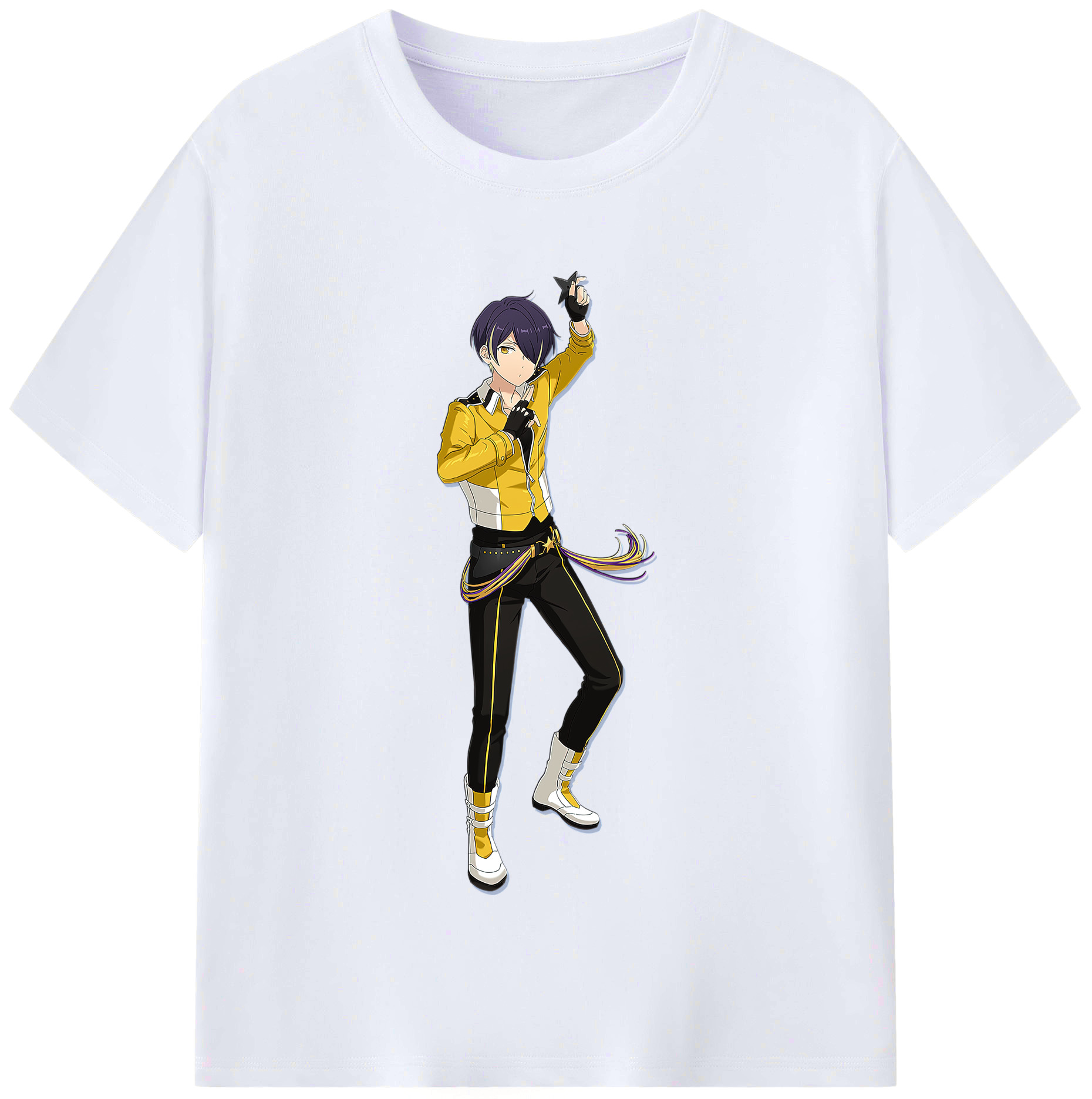 （画像用） あんさんぶるスターズ! Ensemble Stars レディースカジュアルプリントTシャツ（綿100％）