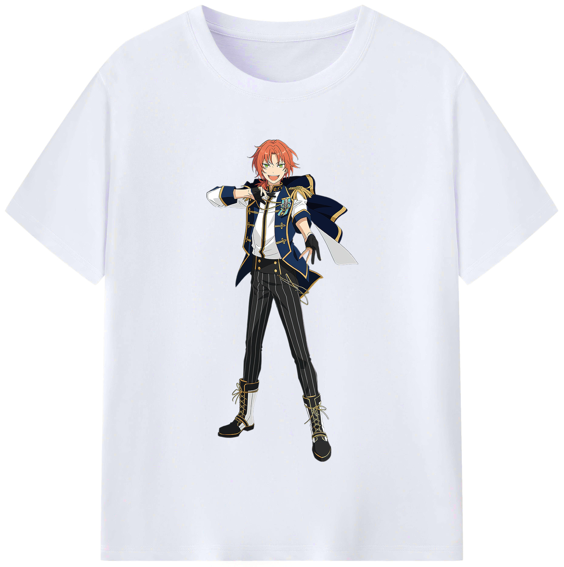 （画像用） あんさんぶるスターズ! Ensemble Stars レディースカジュアルプリントTシャツ（綿100％）