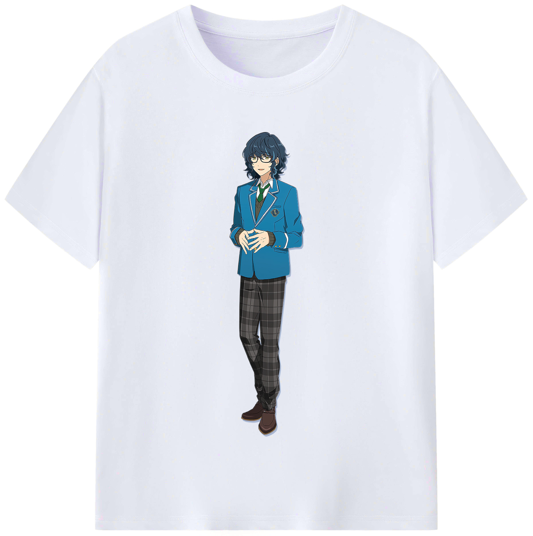 （画像用） あんさんぶるスターズ! Ensemble Stars レディースカジュアルプリントTシャツ（綿100％）