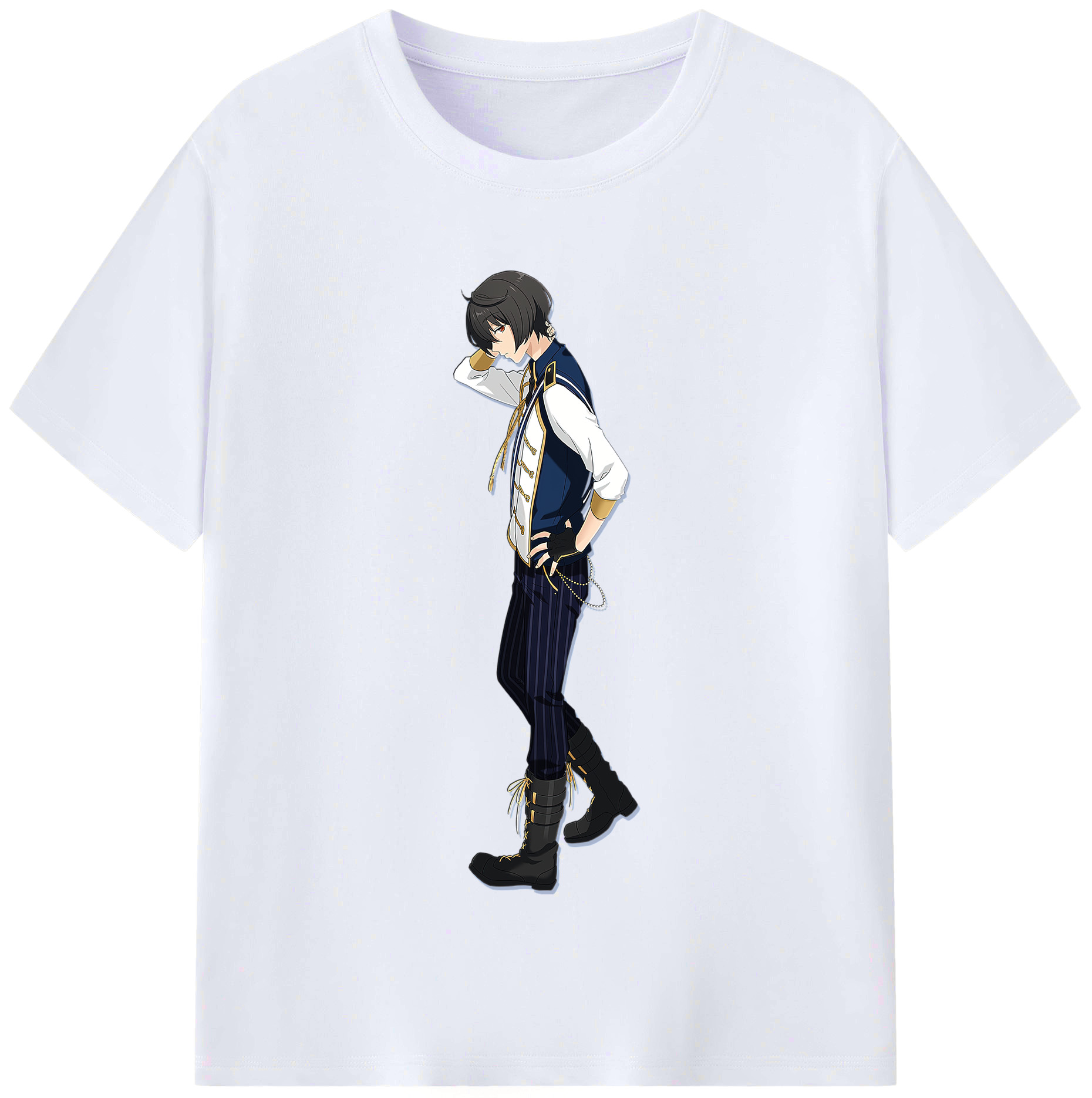 （画像用） あんさんぶるスターズ! Ensemble Stars レディースカジュアルプリントTシャツ（綿100％）