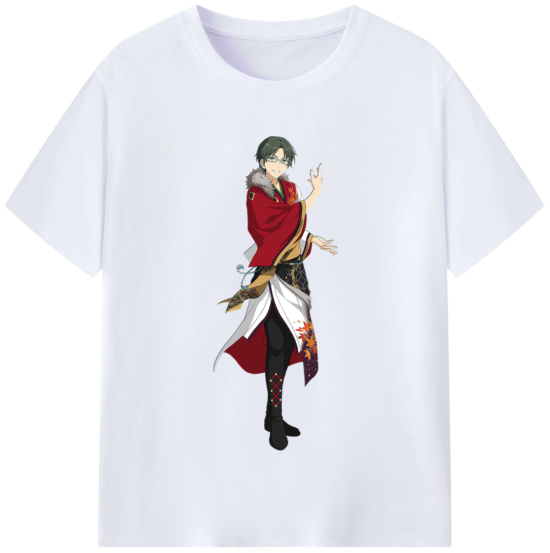 （画像用） あんさんぶるスターズ! Ensemble Stars レディースカジュアルプリントTシャツ（綿100％）