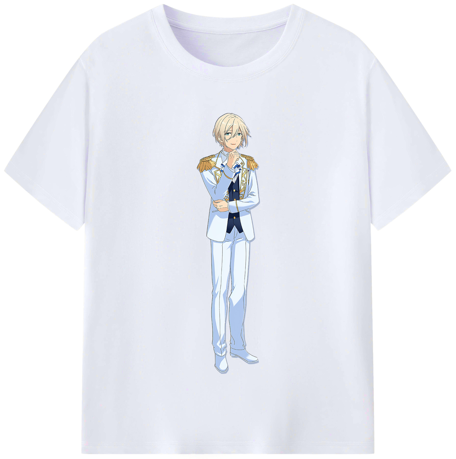 （画像用） あんさんぶるスターズ! Ensemble Stars レディースカジュアルプリントTシャツ（綿100％）