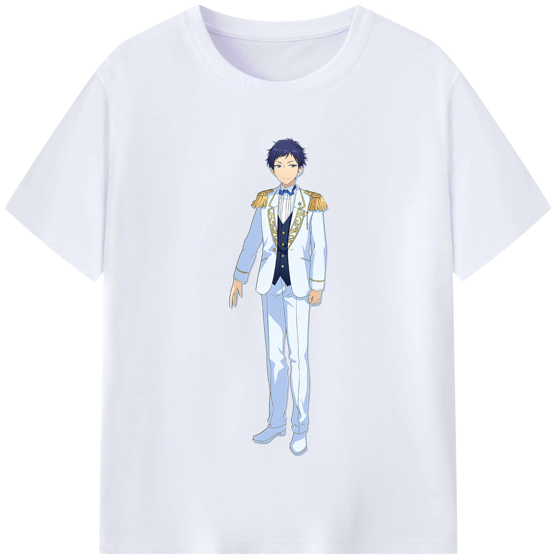 （画像用） あんさんぶるスターズ! Ensemble Stars レディースカジュアルプリントTシャツ（綿100％）