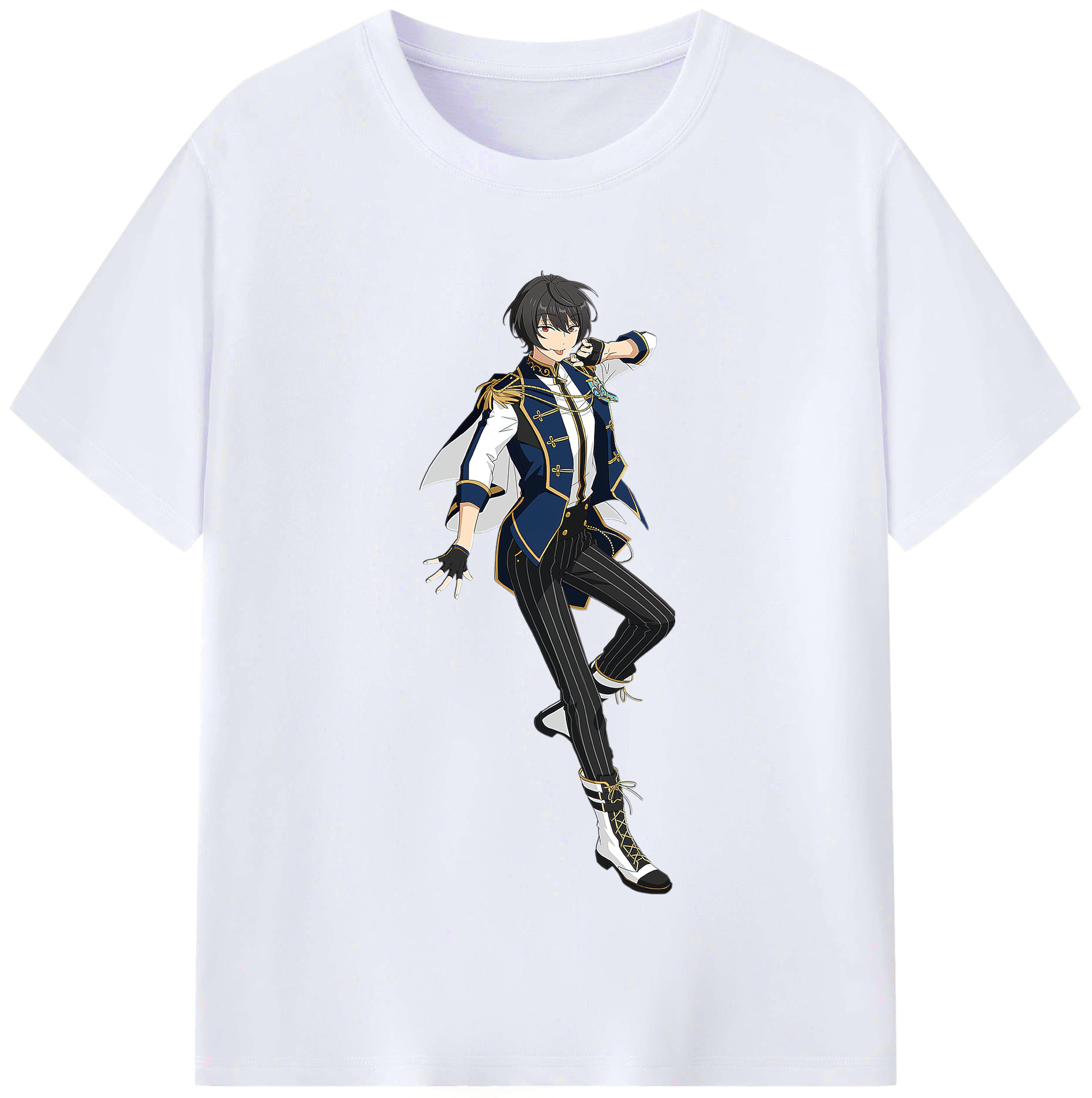 （画像用） あんさんぶるスターズ! Ensemble Stars レディースカジュアルプリントTシャツ（綿100％）