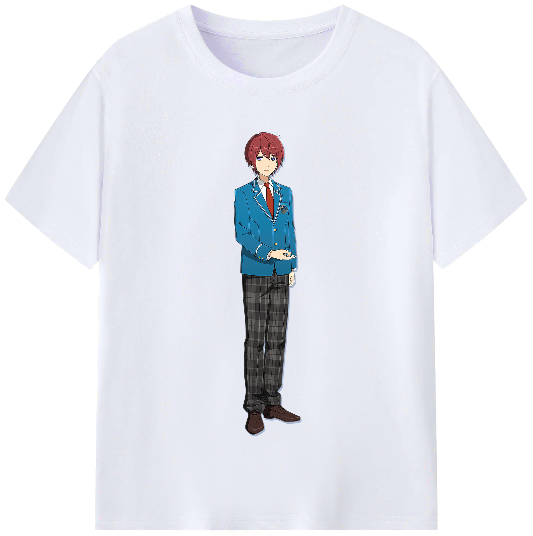 （画像用） あんさんぶるスターズ! Ensemble Stars レディースカジュアルプリントTシャツ（綿100％）