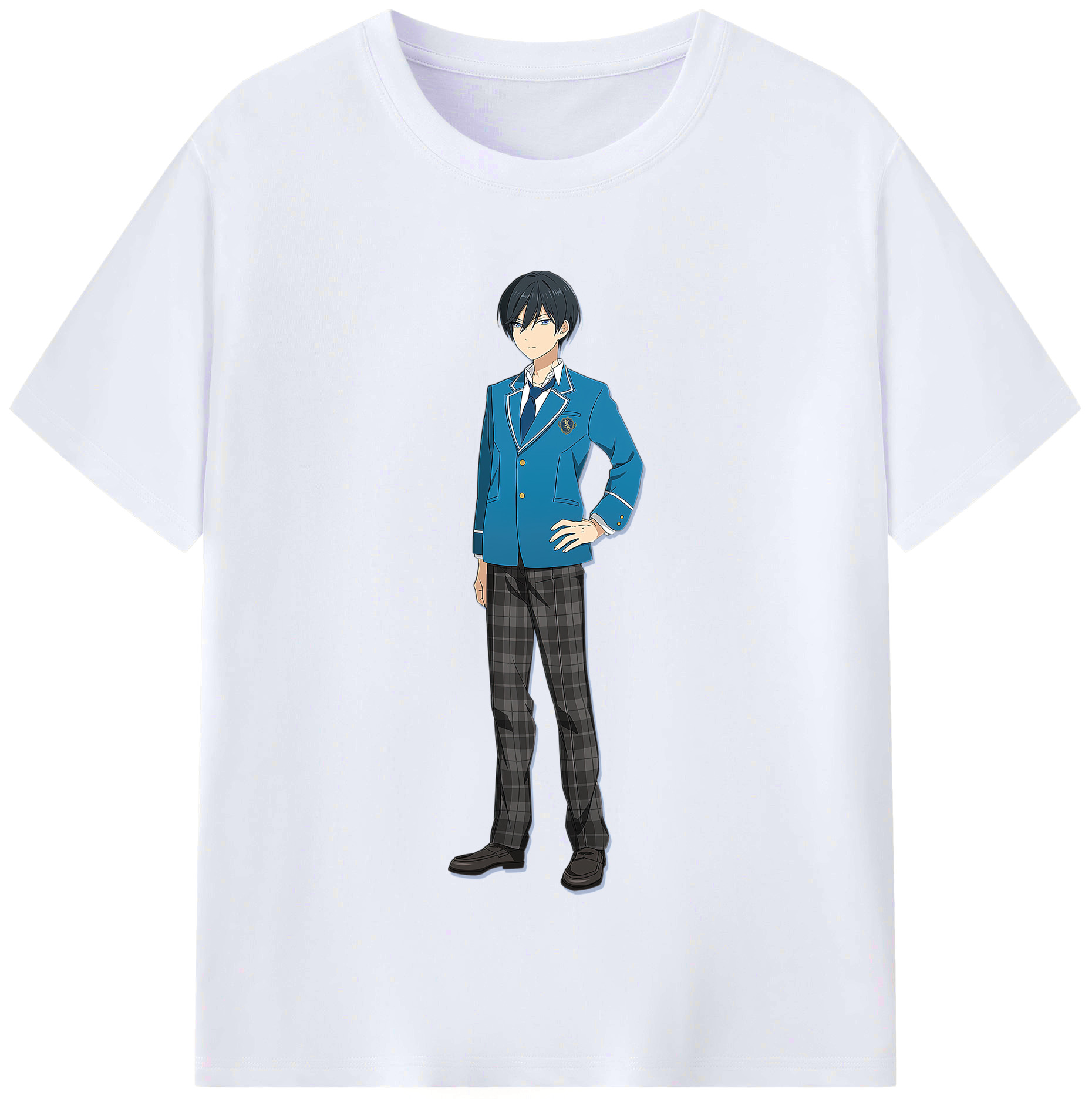（画像用） あんさんぶるスターズ! Ensemble Stars レディースカジュアルプリントTシャツ（綿100％）