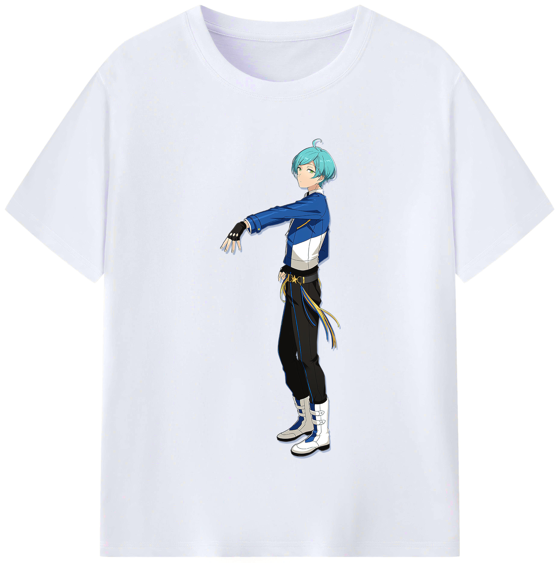 （画像用） あんさんぶるスターズ! Ensemble Stars レディースカジュアルプリントTシャツ（綿100％）