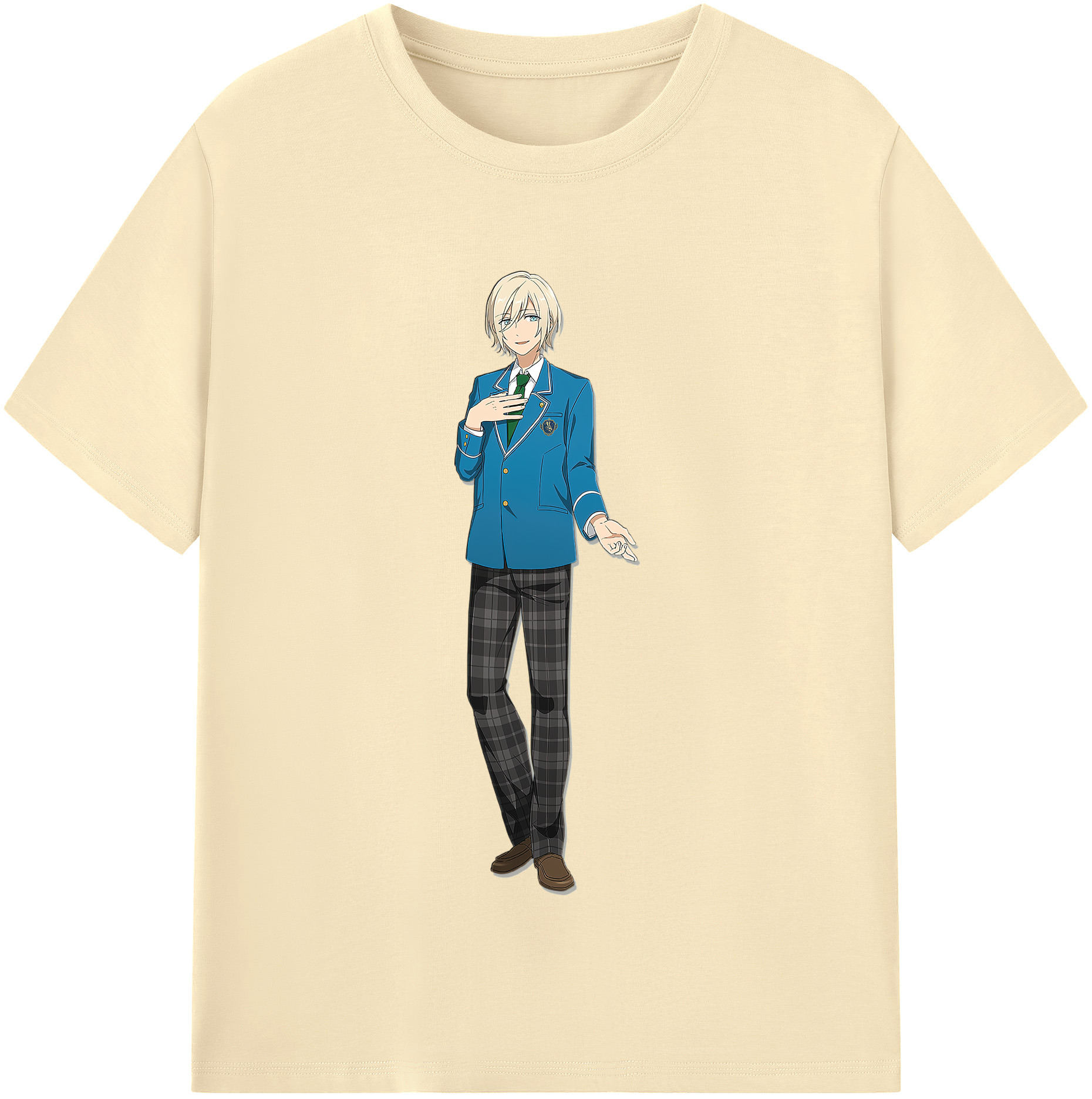 （画像用） あんさんぶるスターズ! Ensemble Stars 綿100％半袖Tシャツ（フロントプリント）