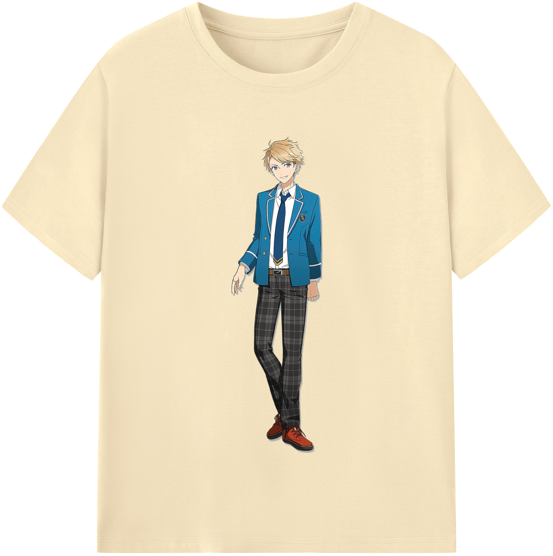 （画像用） あんさんぶるスターズ! Ensemble Stars 綿100％半袖Tシャツ（フロントプリント）