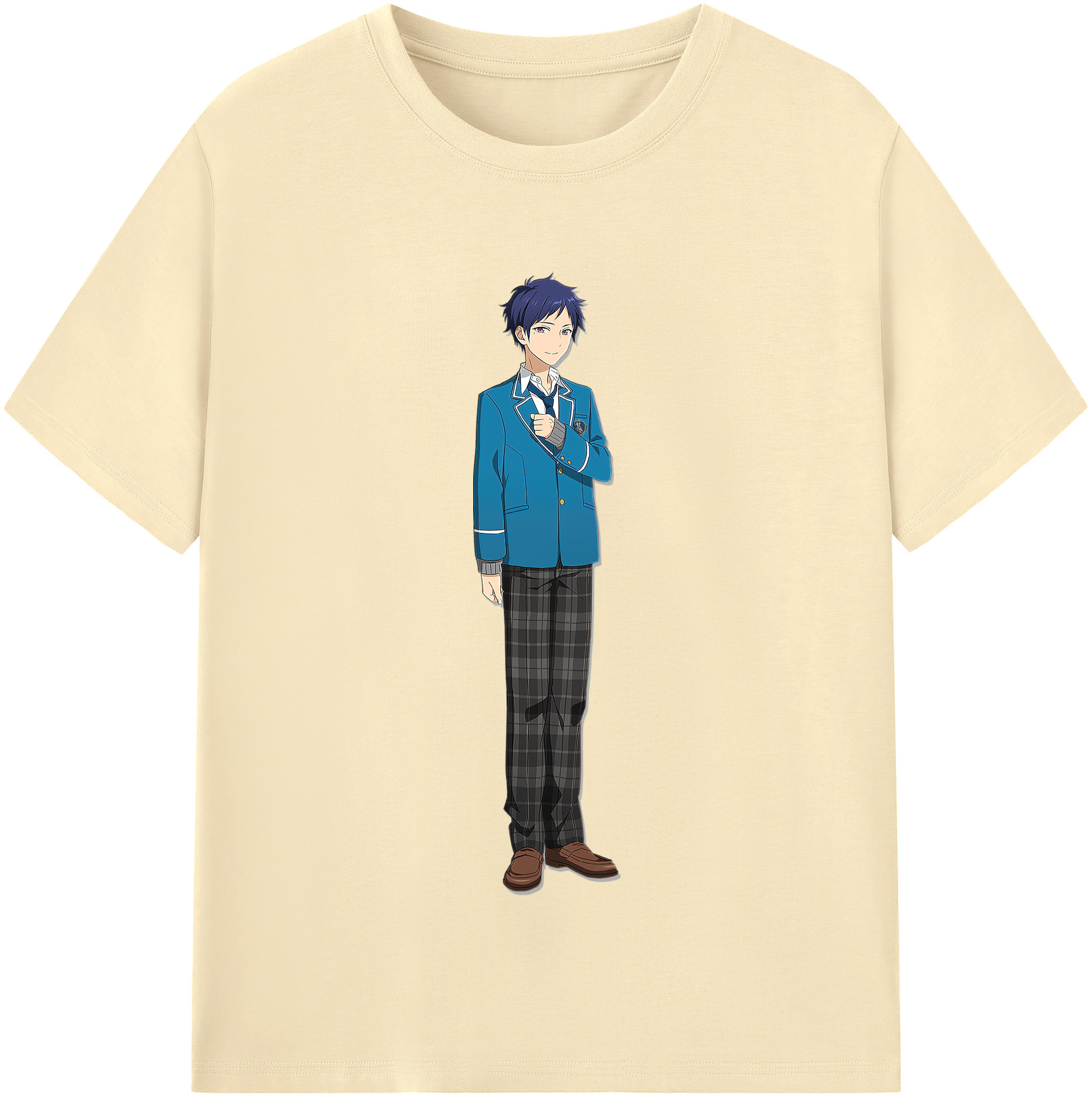 （画像用） あんさんぶるスターズ! Ensemble Stars 綿100％半袖Tシャツ（フロントプリント）