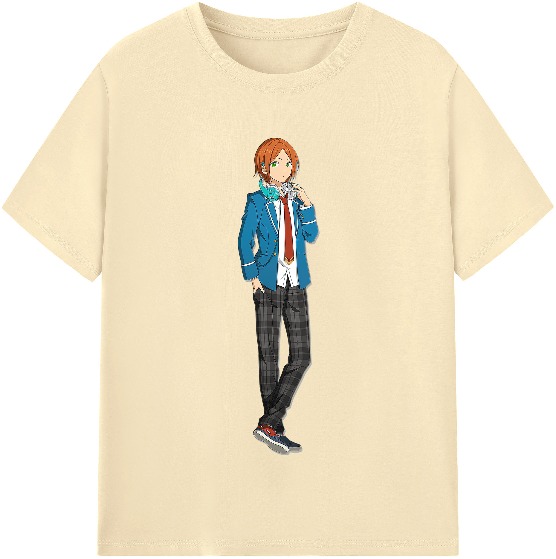 （画像用） あんさんぶるスターズ! Ensemble Stars 綿100％半袖Tシャツ（フロントプリント）