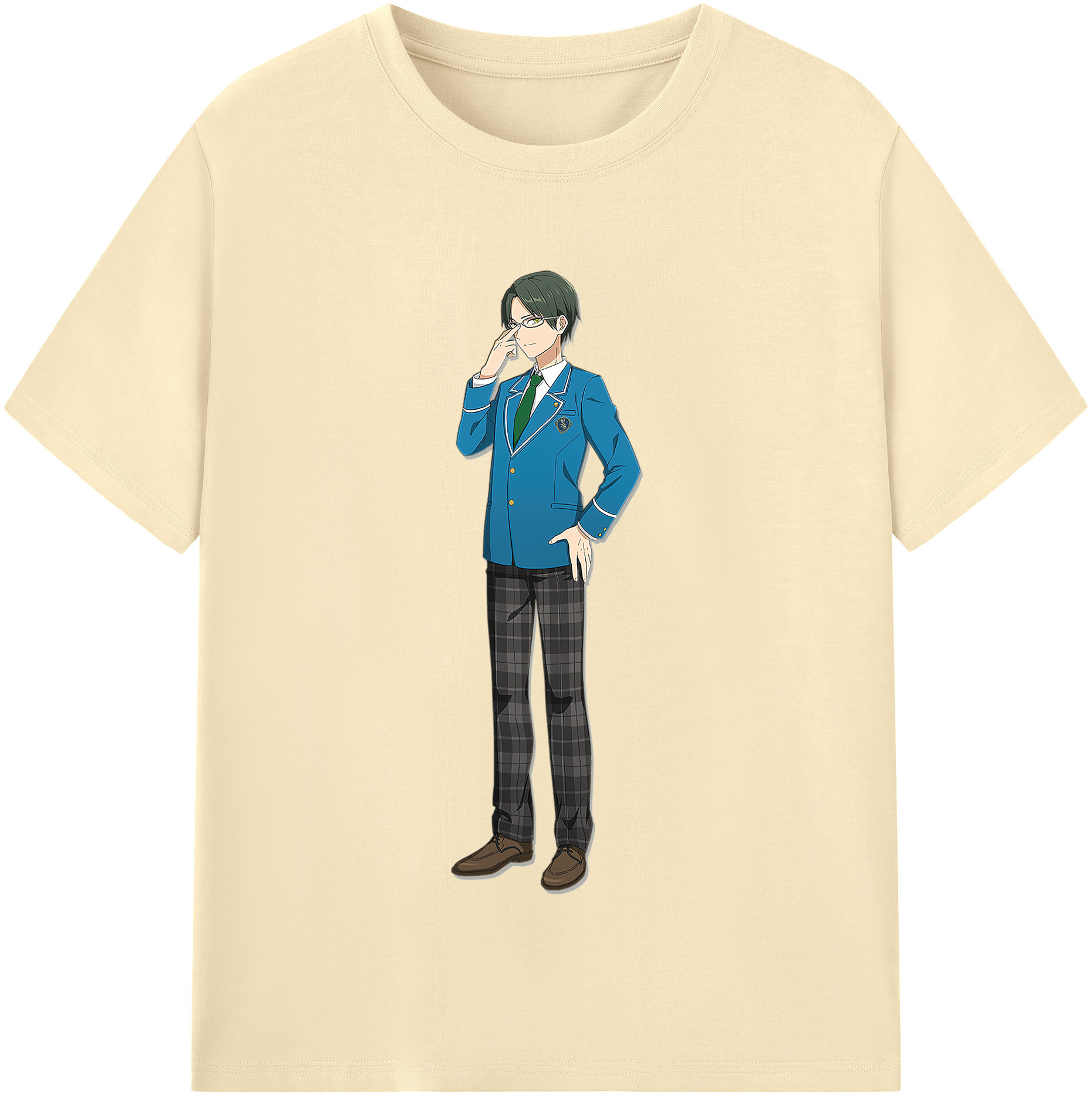 （画像用） あんさんぶるスターズ! Ensemble Stars 綿100％半袖Tシャツ（フロントプリント）
