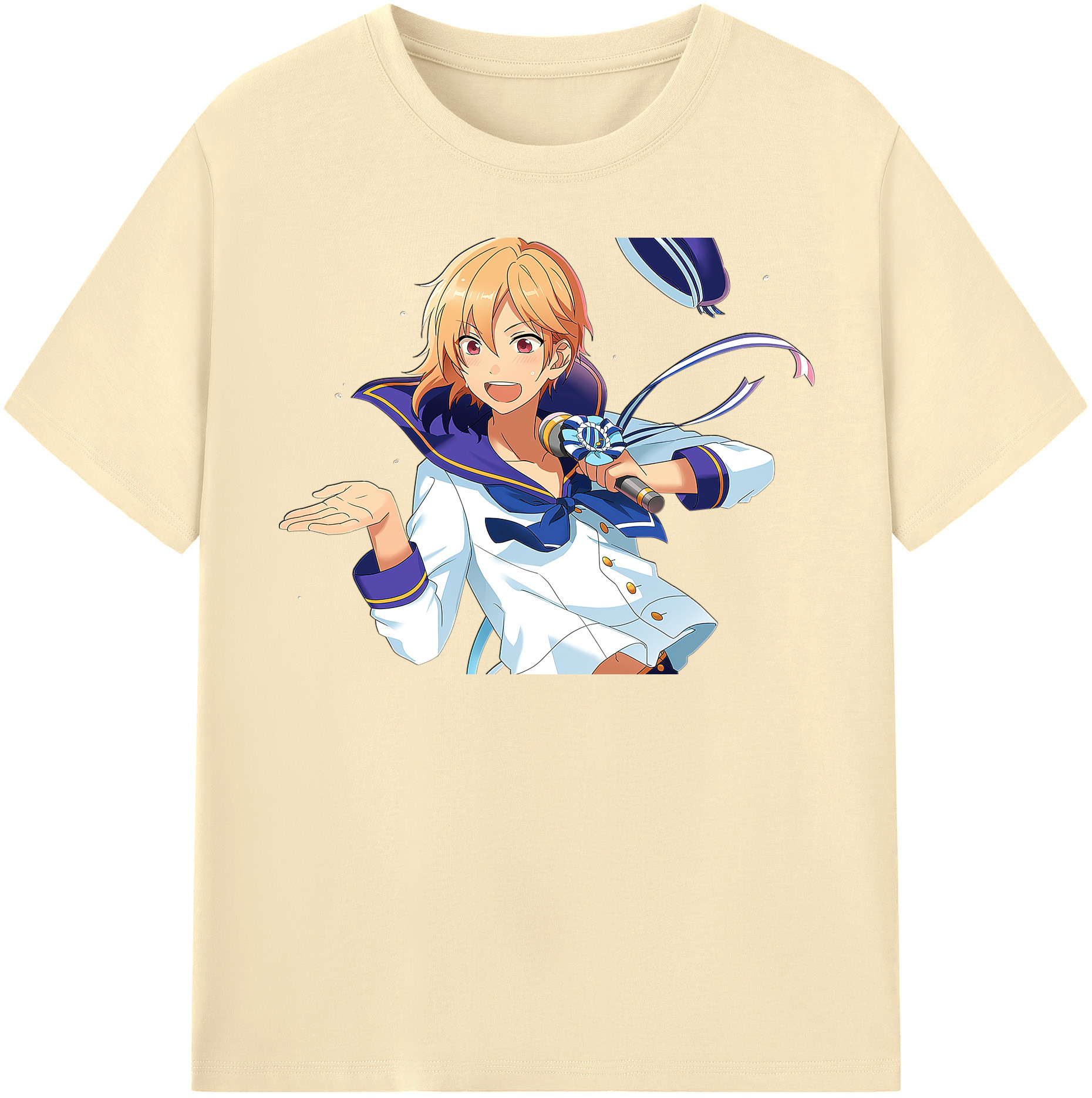 （画像用） あんさんぶるスターズ! Ensemble Stars 綿100％半袖Tシャツ（フロントプリント）