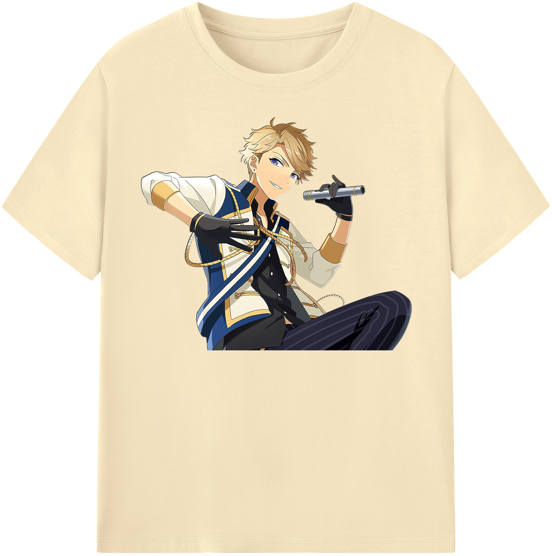 （画像用） あんさんぶるスターズ! Ensemble Stars 綿100％半袖Tシャツ（フロントプリント）