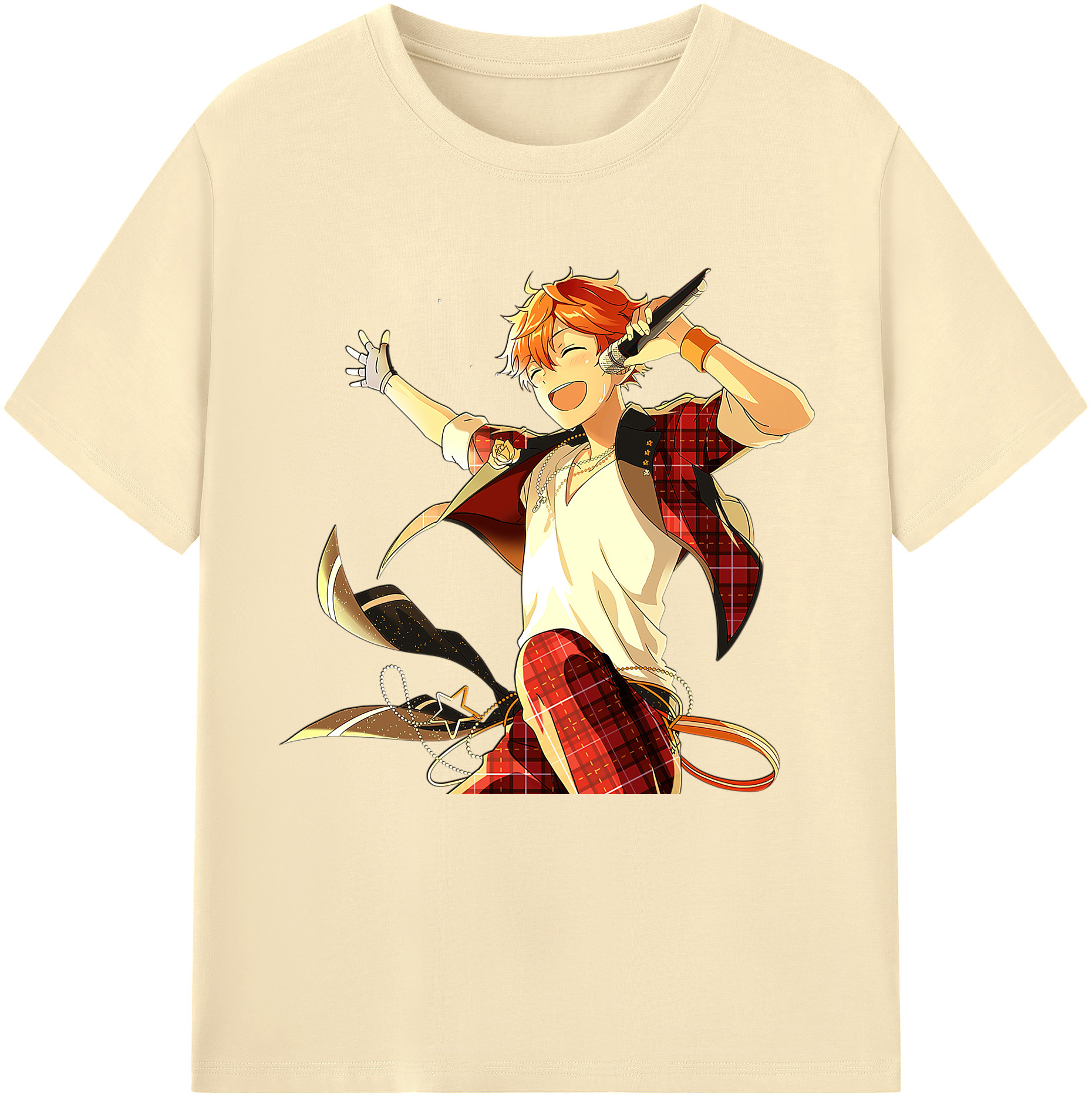 （画像用） あんさんぶるスターズ! Ensemble Stars 綿100％半袖Tシャツ（フロントプリント）