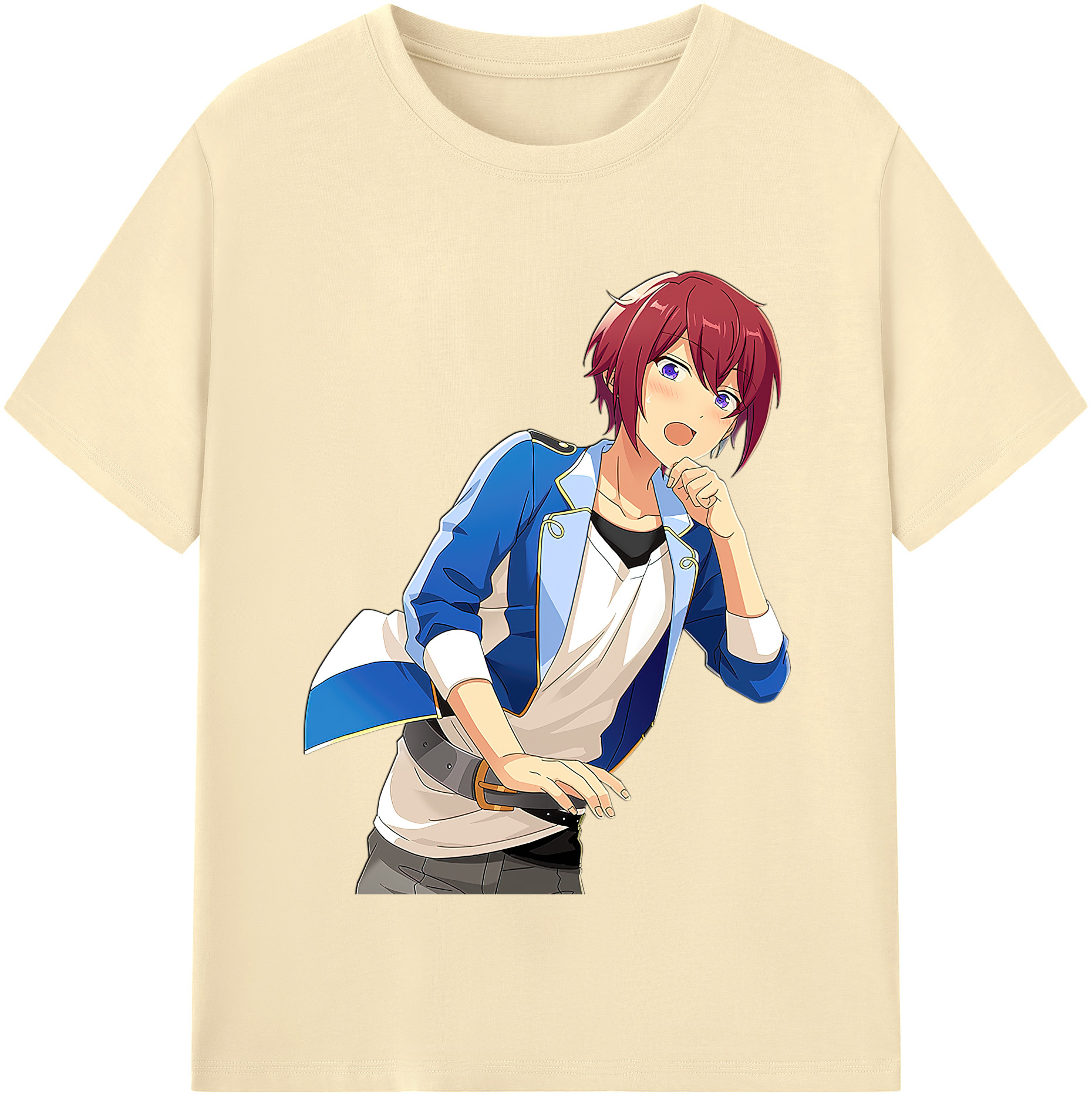 （画像用） あんさんぶるスターズ! Ensemble Stars 綿100％半袖Tシャツ（フロントプリント）