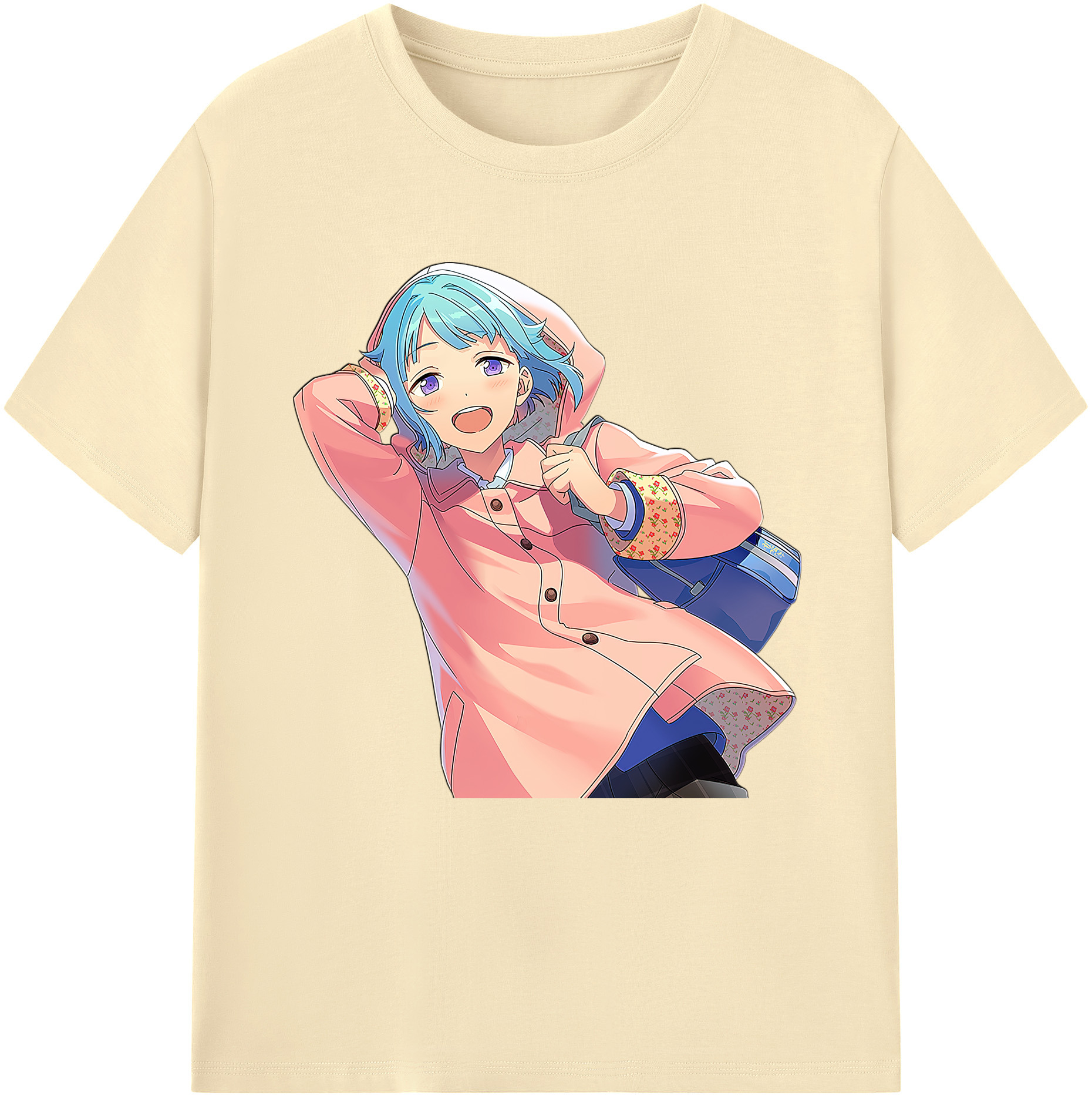 （画像用） あんさんぶるスターズ! Ensemble Stars 綿100％半袖Tシャツ（フロントプリント）
