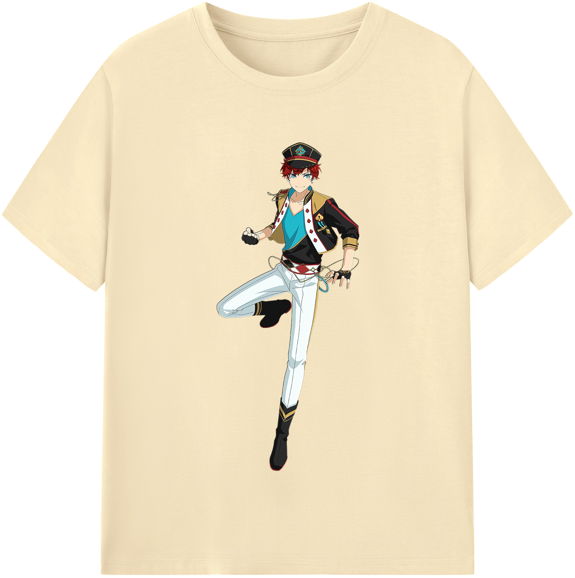 （画像用） あんさんぶるスターズ! Ensemble Stars 綿100％半袖Tシャツ（フロントプリント）