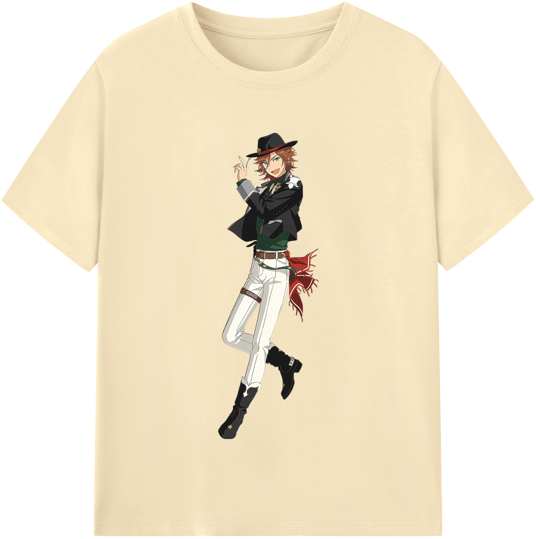 （画像用） あんさんぶるスターズ! Ensemble Stars 綿100％半袖Tシャツ（フロントプリント）