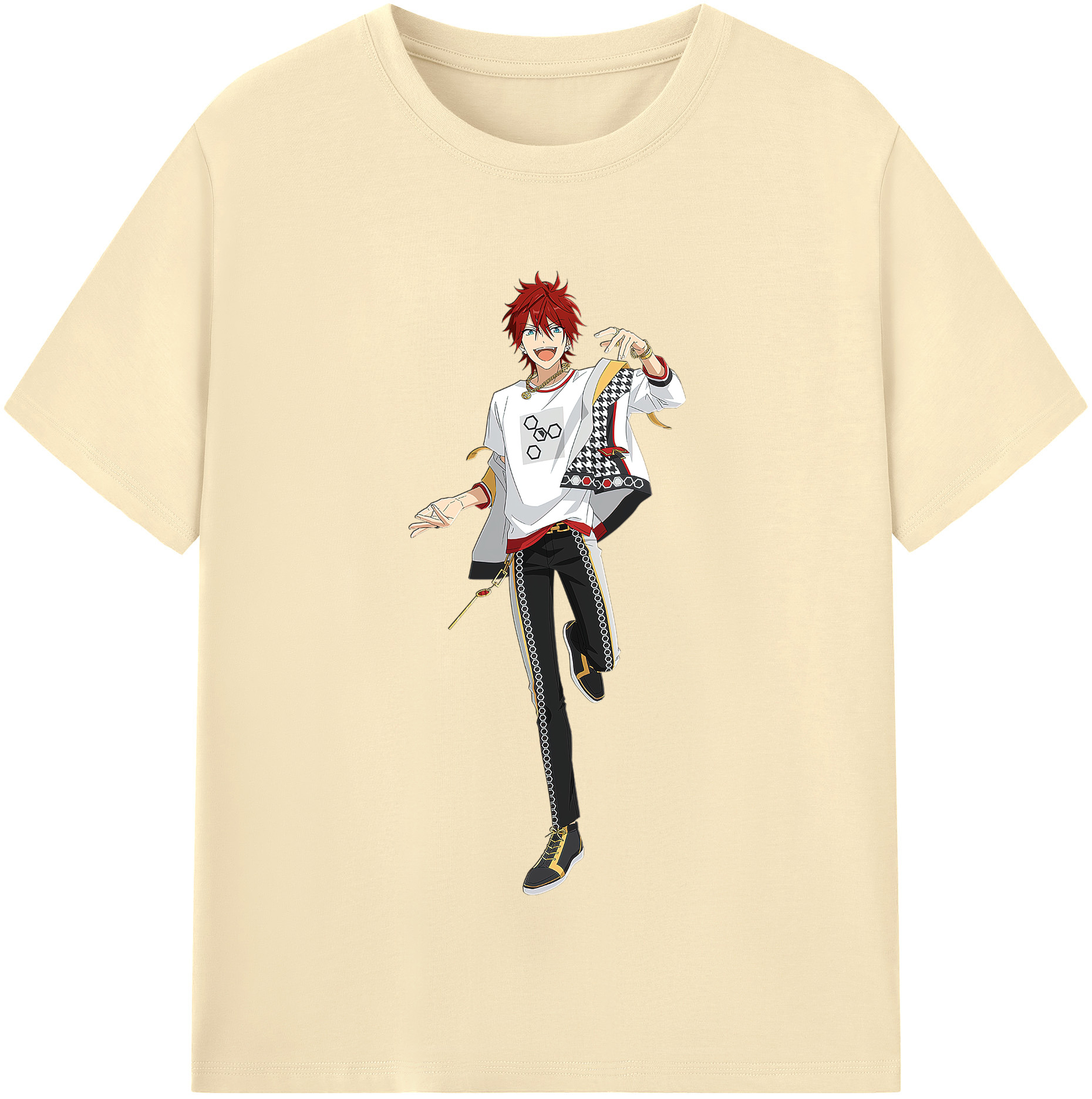 （画像用） あんさんぶるスターズ! Ensemble Stars 綿100％半袖Tシャツ（フロントプリント）