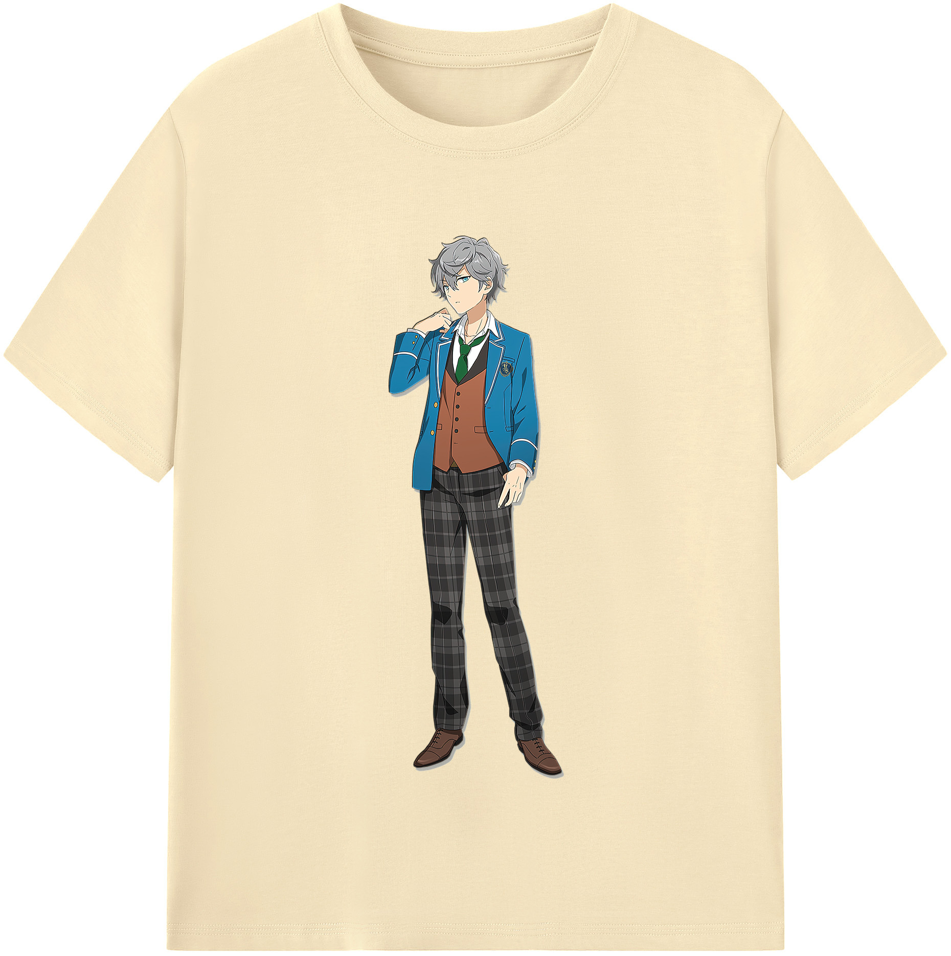 （画像用） あんさんぶるスターズ! Ensemble Stars 綿100％半袖Tシャツ（フロントプリント）