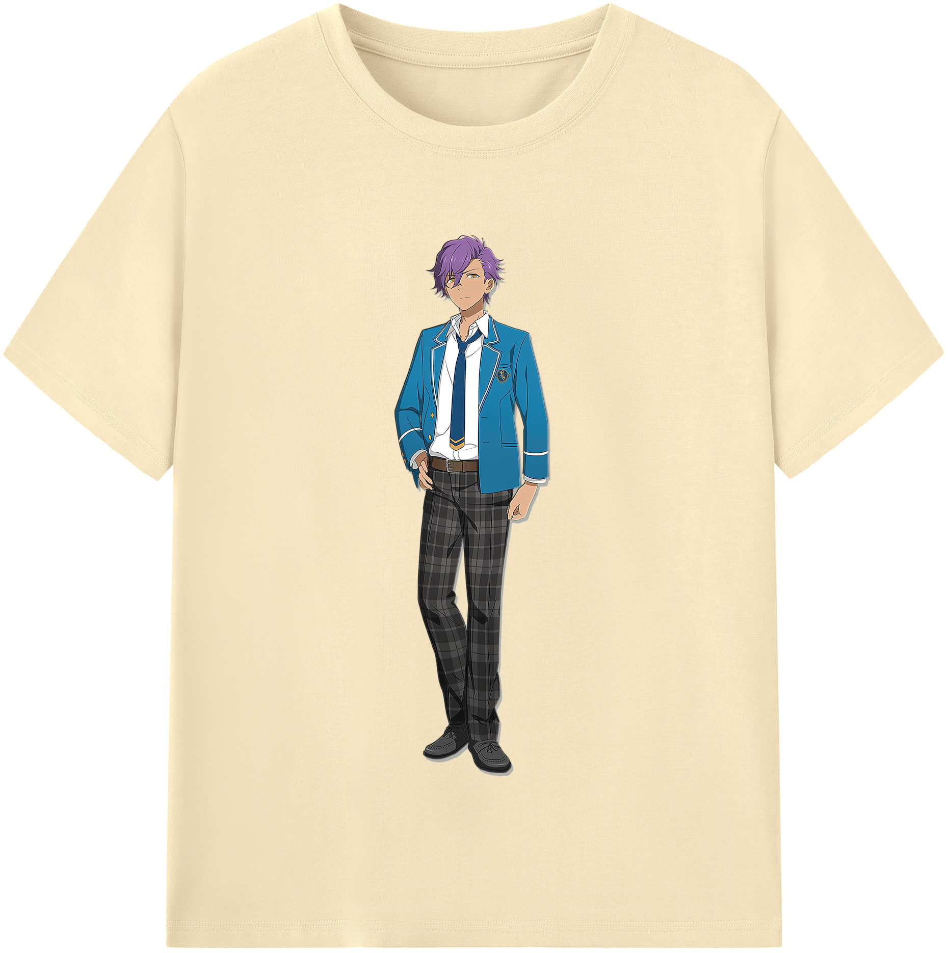 （画像用） あんさんぶるスターズ! Ensemble Stars 綿100％半袖Tシャツ（フロントプリント）