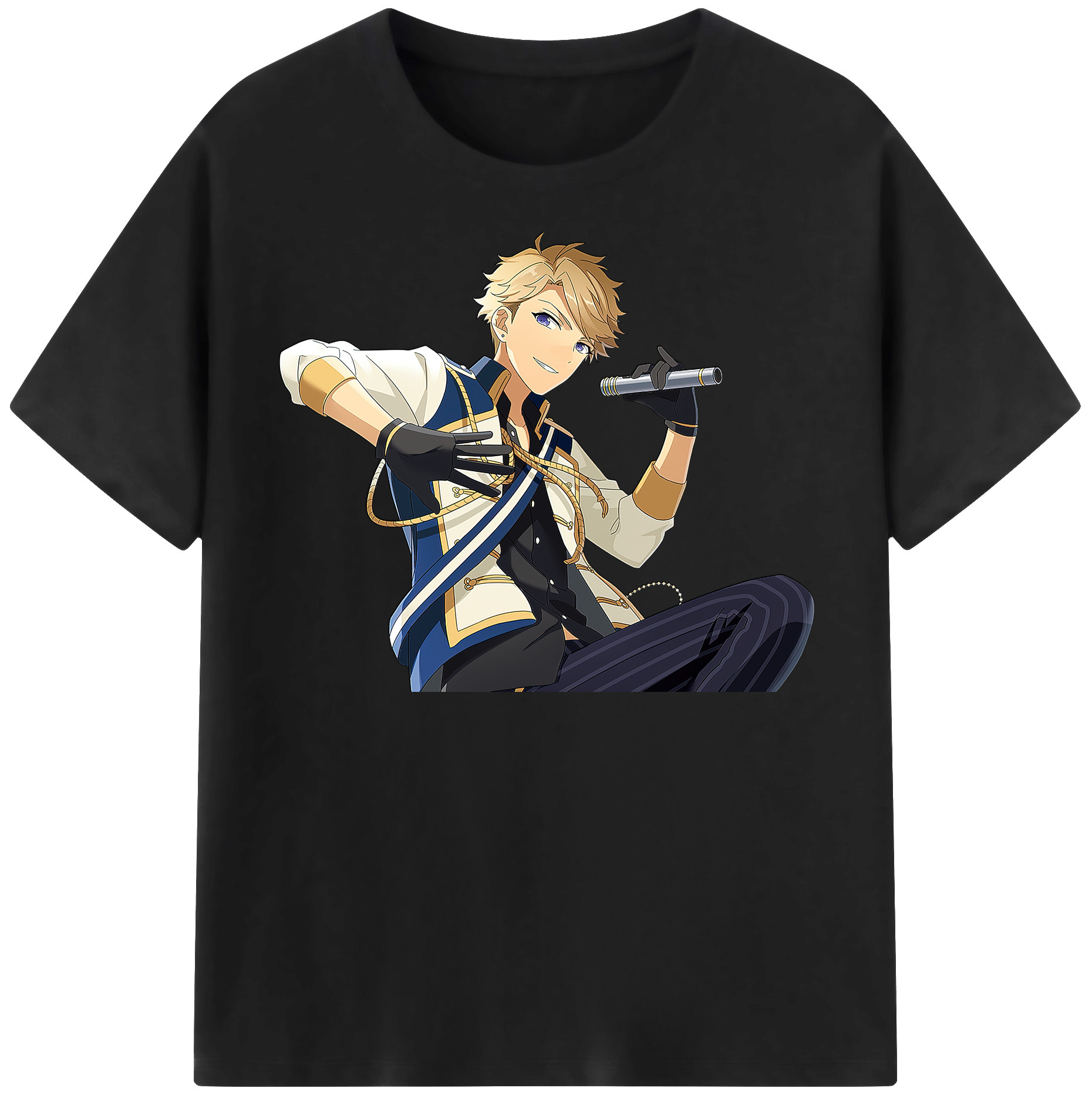 （画像用） あんさんぶるスターズ! Ensemble Stars 綿100％半袖Tシャツ（フロントプリント）